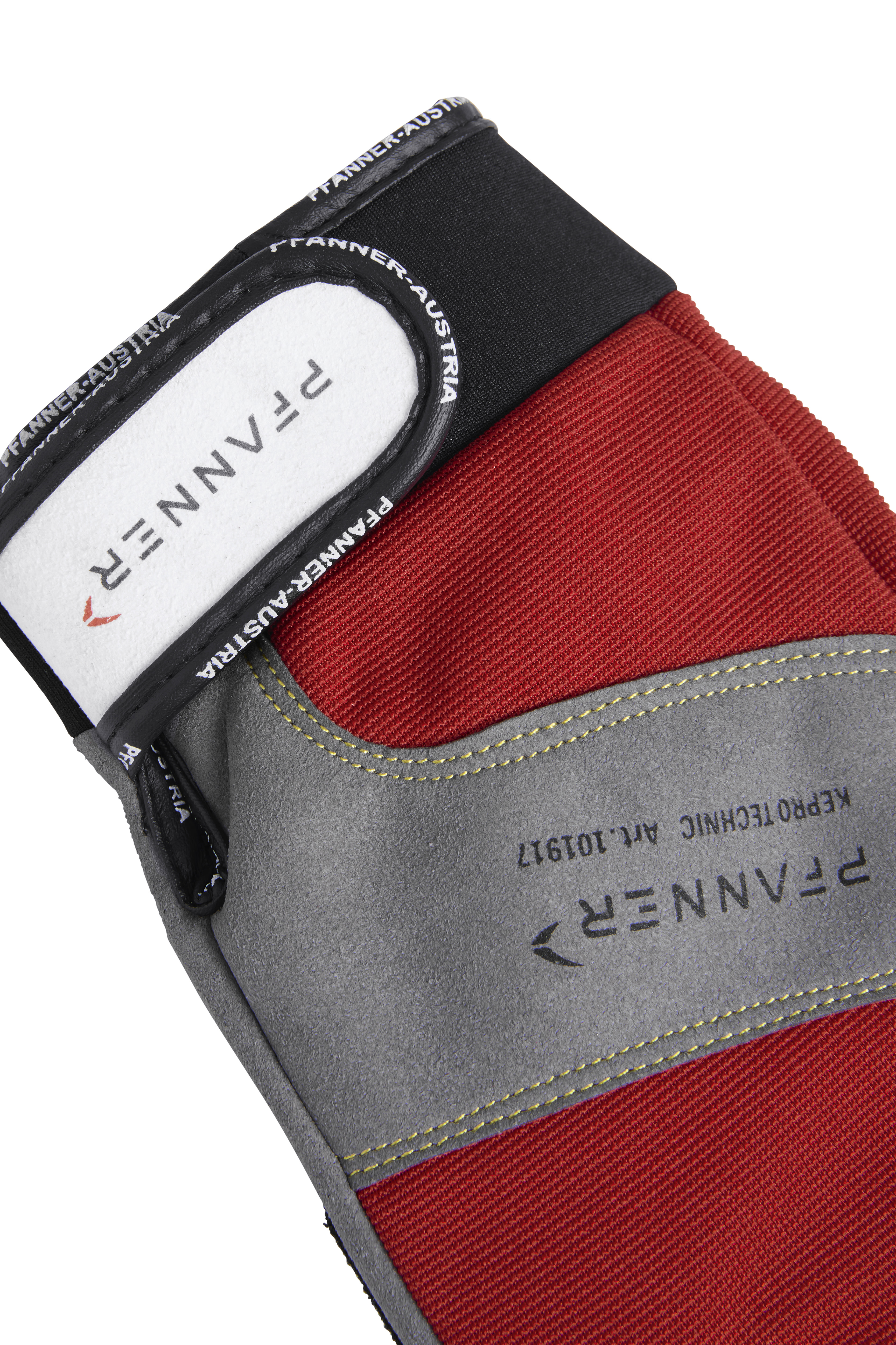 PFANNER StretchFlex KeproTechnic bosbouwhandschoenen grijs/rood - bij KOX online bestellen | XX75327