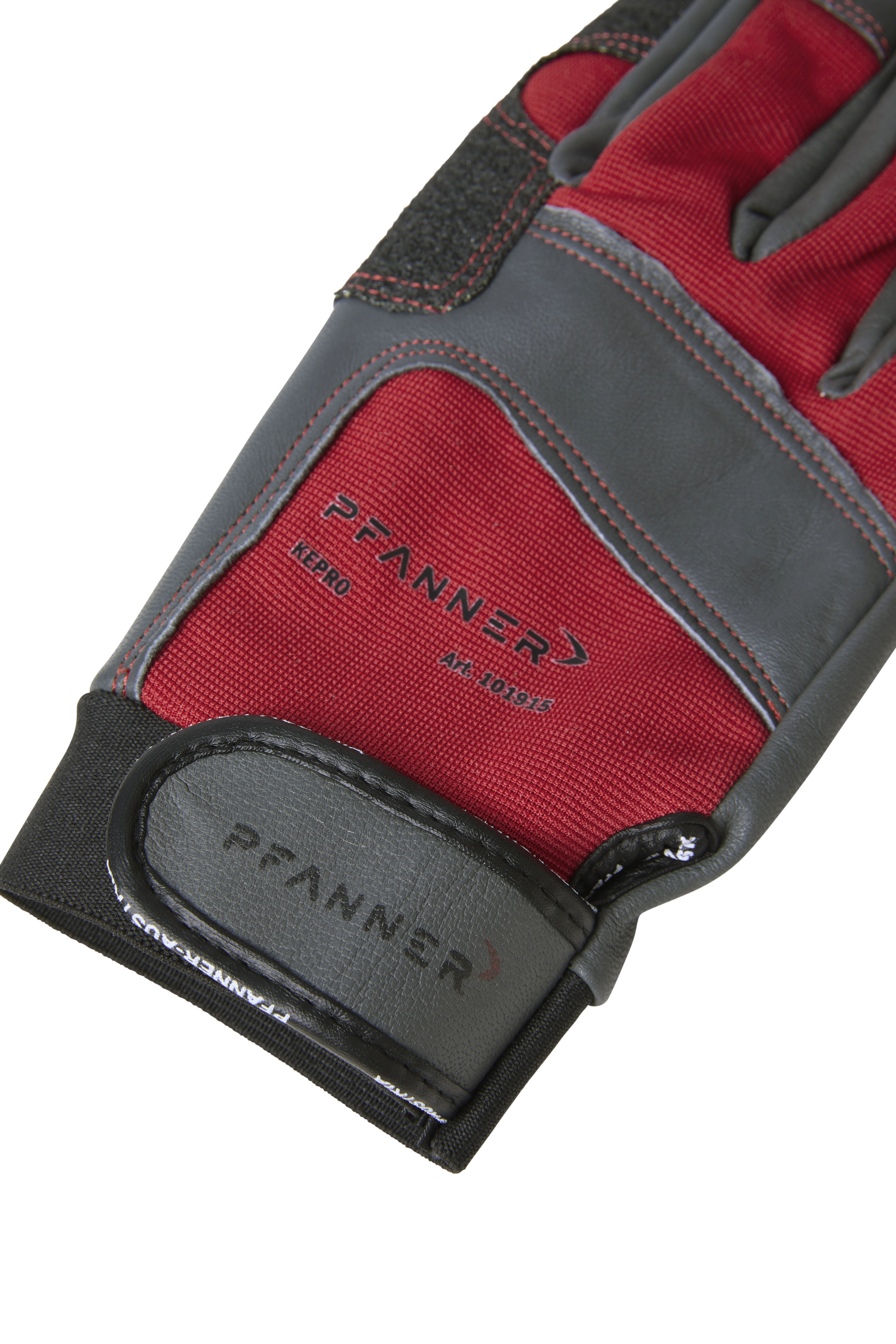 PFANNER Forsthandschuh StretchFlex Kepro Grau/Rot - bei KOX online bestellen | XX75328