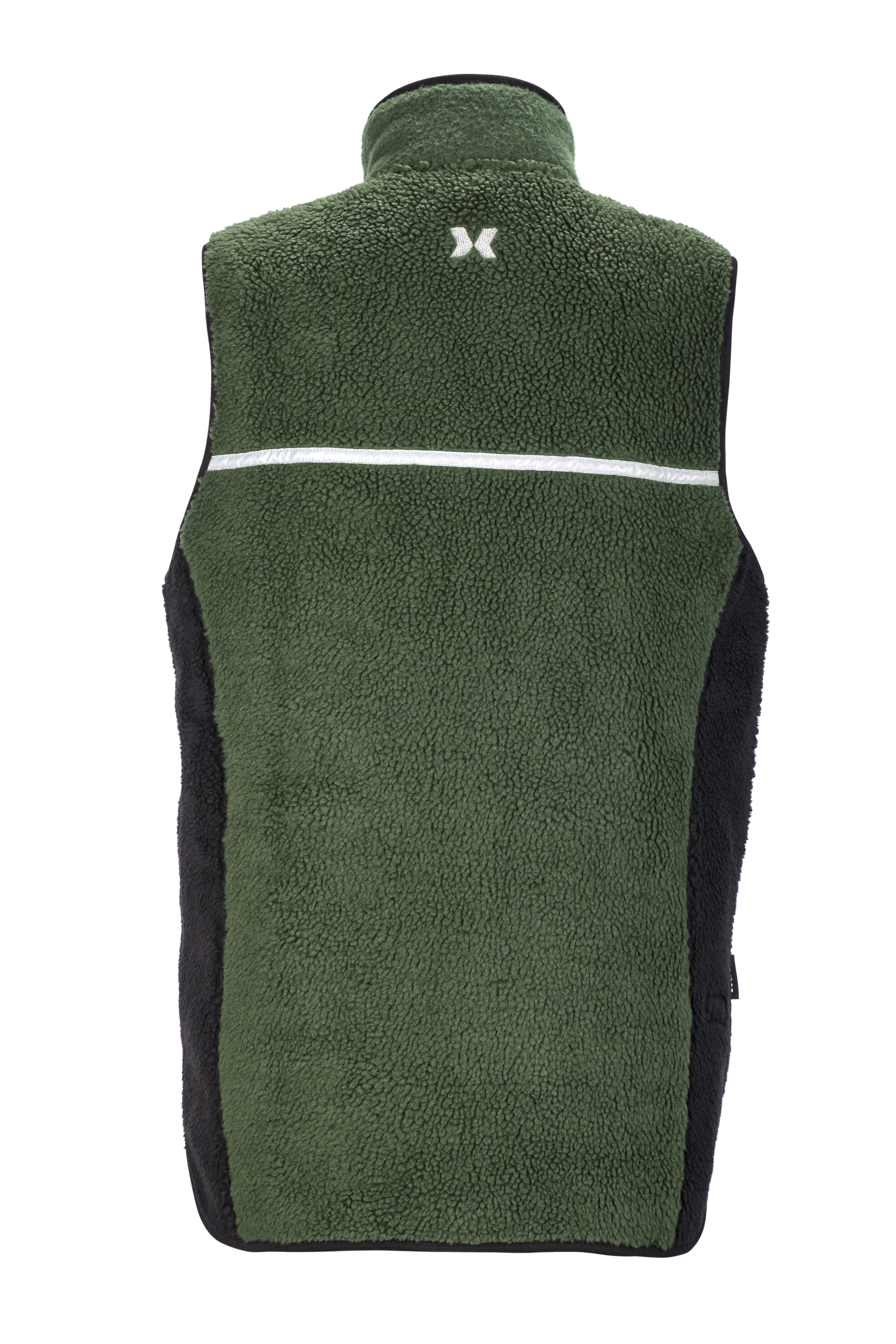 KOX Faserpelz-Weste Gr�n/Schwarz - bei KOX online bestellen | XX76146