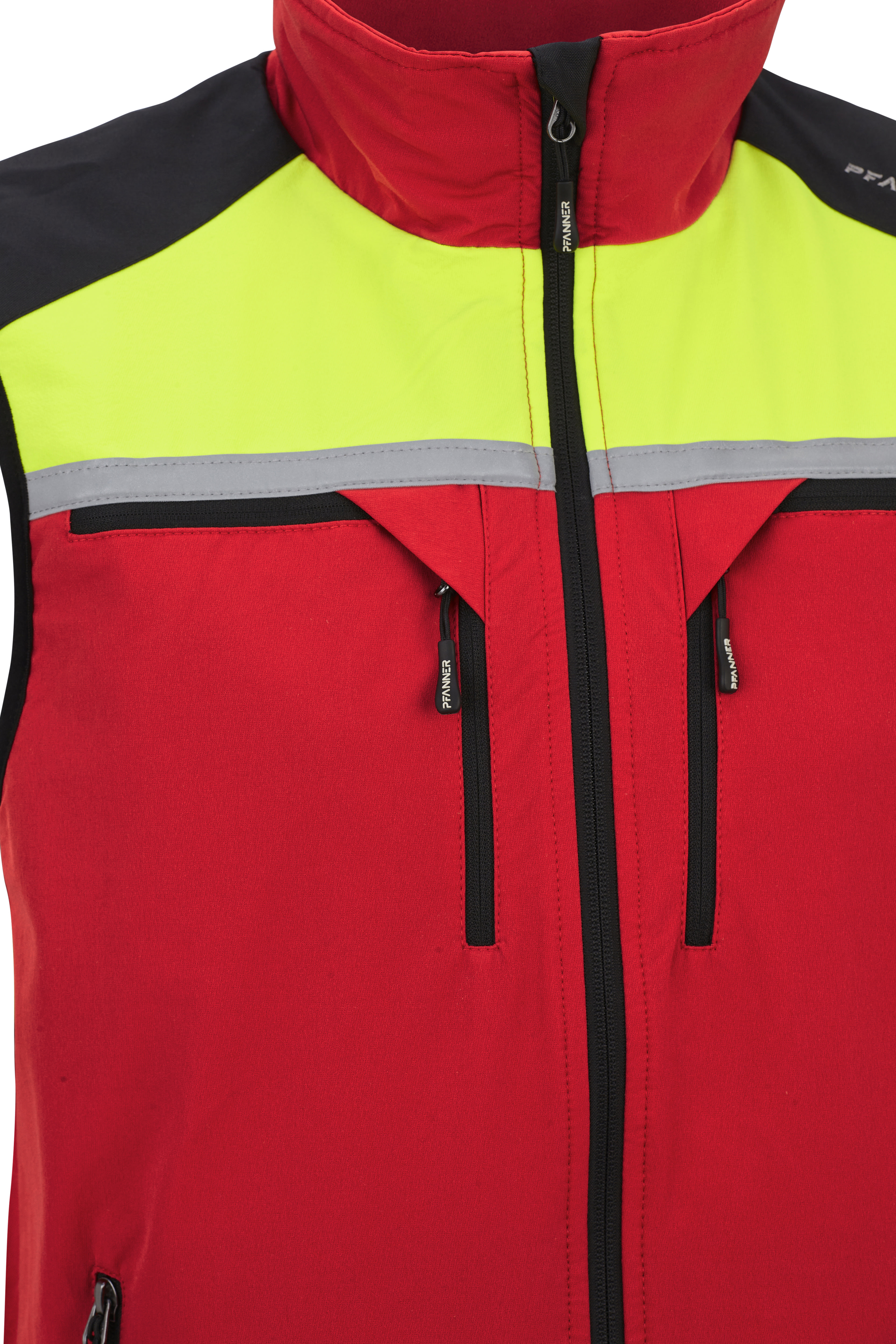PFANNER KlimaAIR Funktionsweste Rot/Neongelb - bei KOX online bestellen | XX76161
