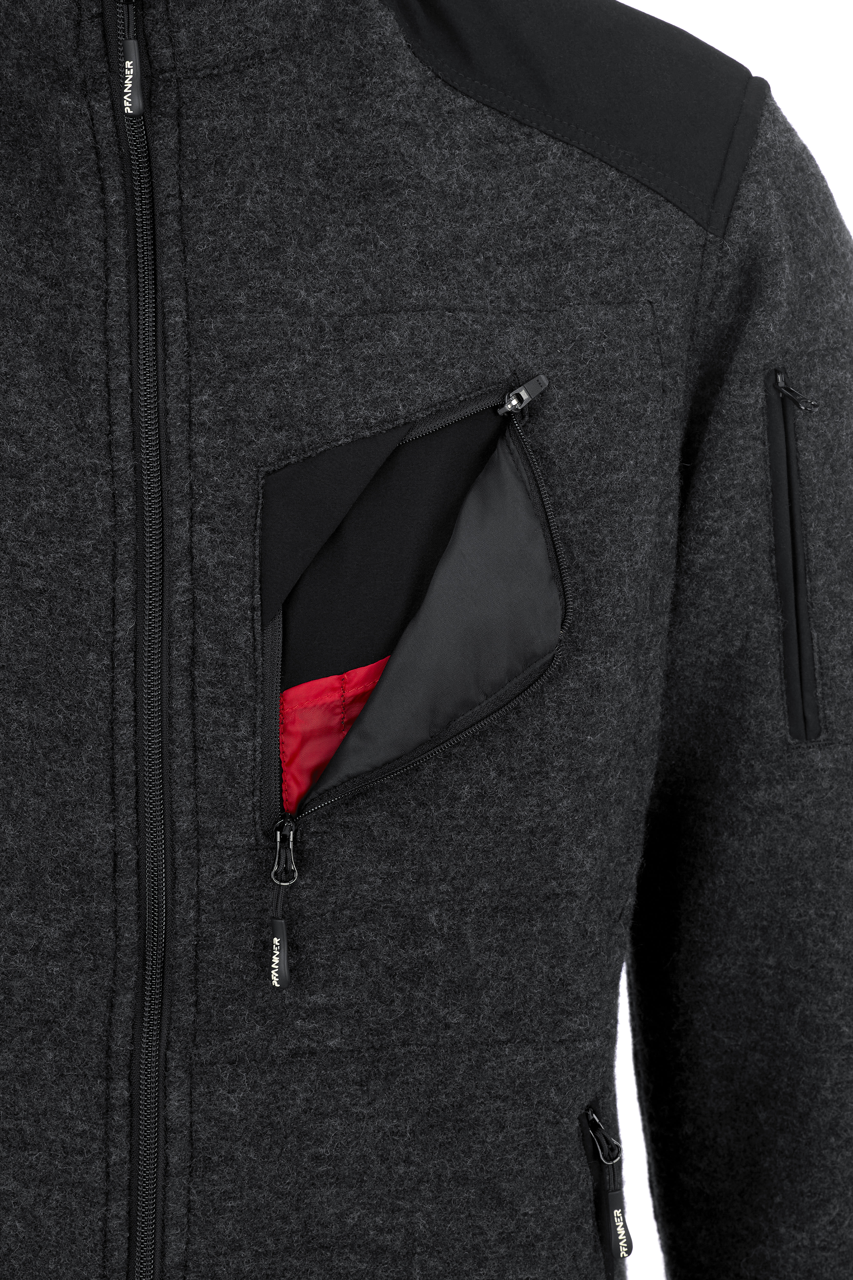 PFANNER Wooltec Janker Jagdjacke Grau - bei KOX online bestellen | XX76162