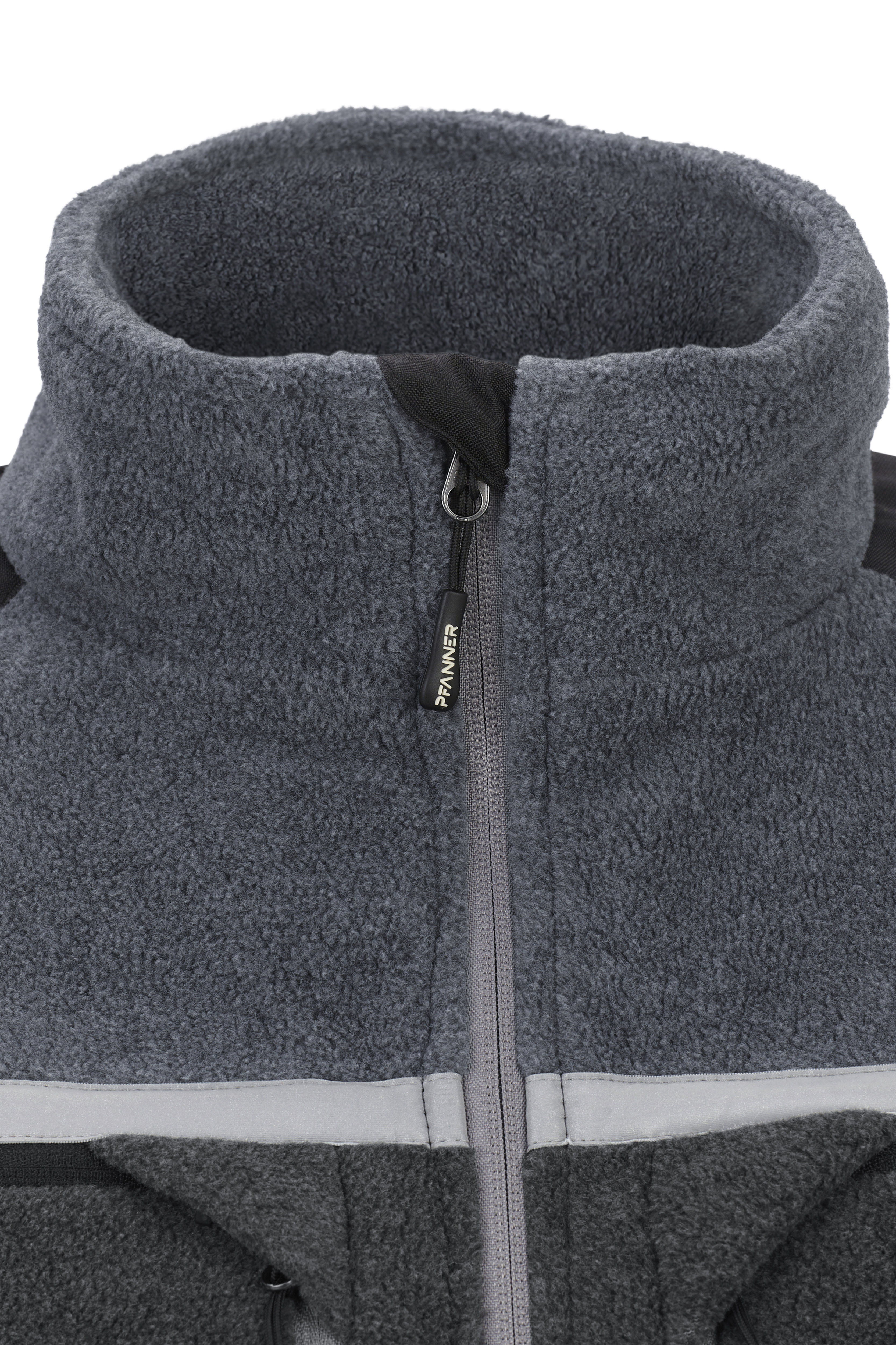 PFANNER Fleecejacke Jobby Colour Schwarz/Grau - bei KOX online bestellen | XX76165