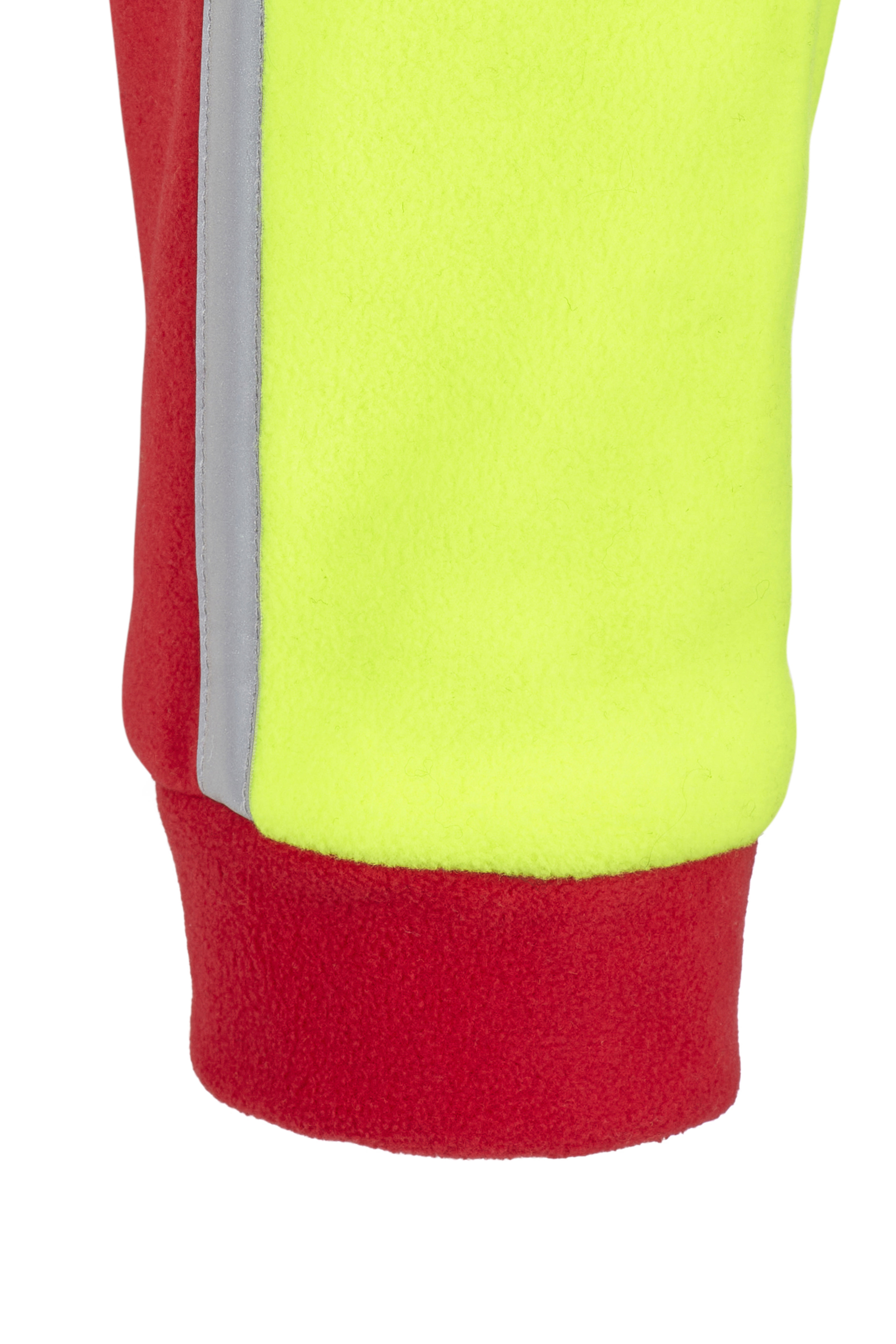 PFANNER Fleecejacke Jobby Colour Rot/Neongelb - bei KOX online bestellen | XX76166