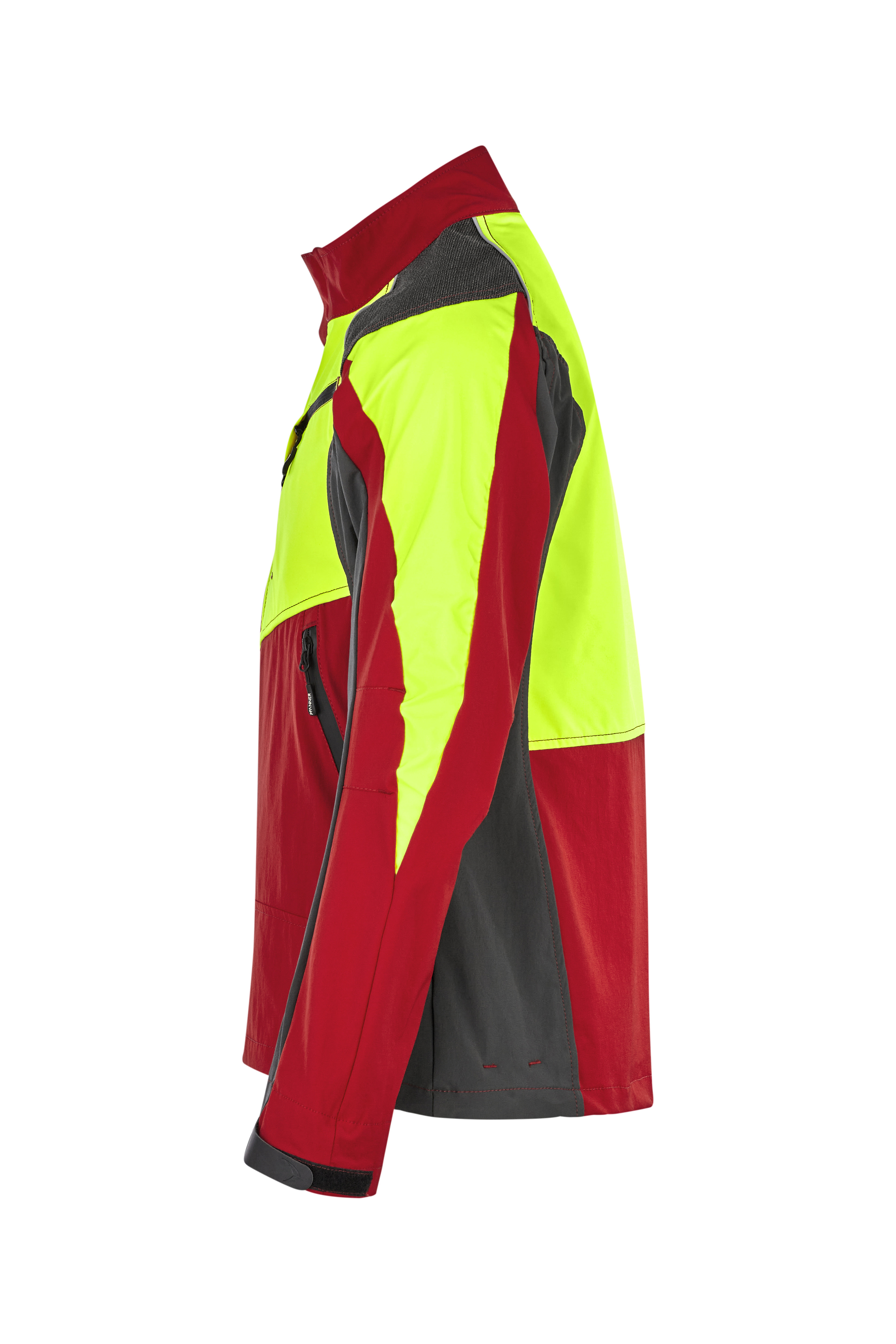 PFANNER Ventilation Forstjacke Rot/Neongelb - bei KOX online bestellen | XX76167