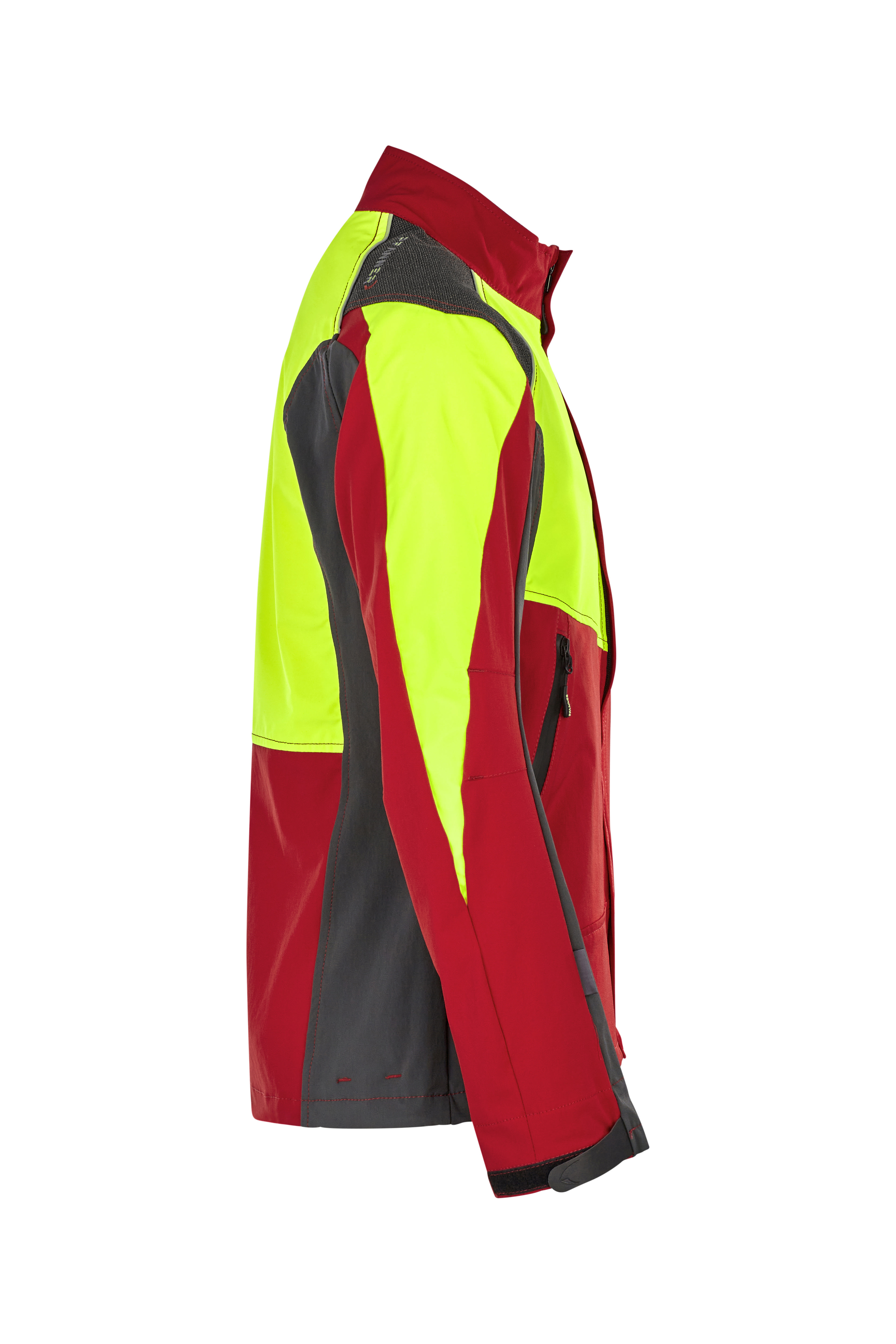 PFANNER Ventilation Forstjacke Rot/Neongelb - bei KOX online bestellen | XX76167