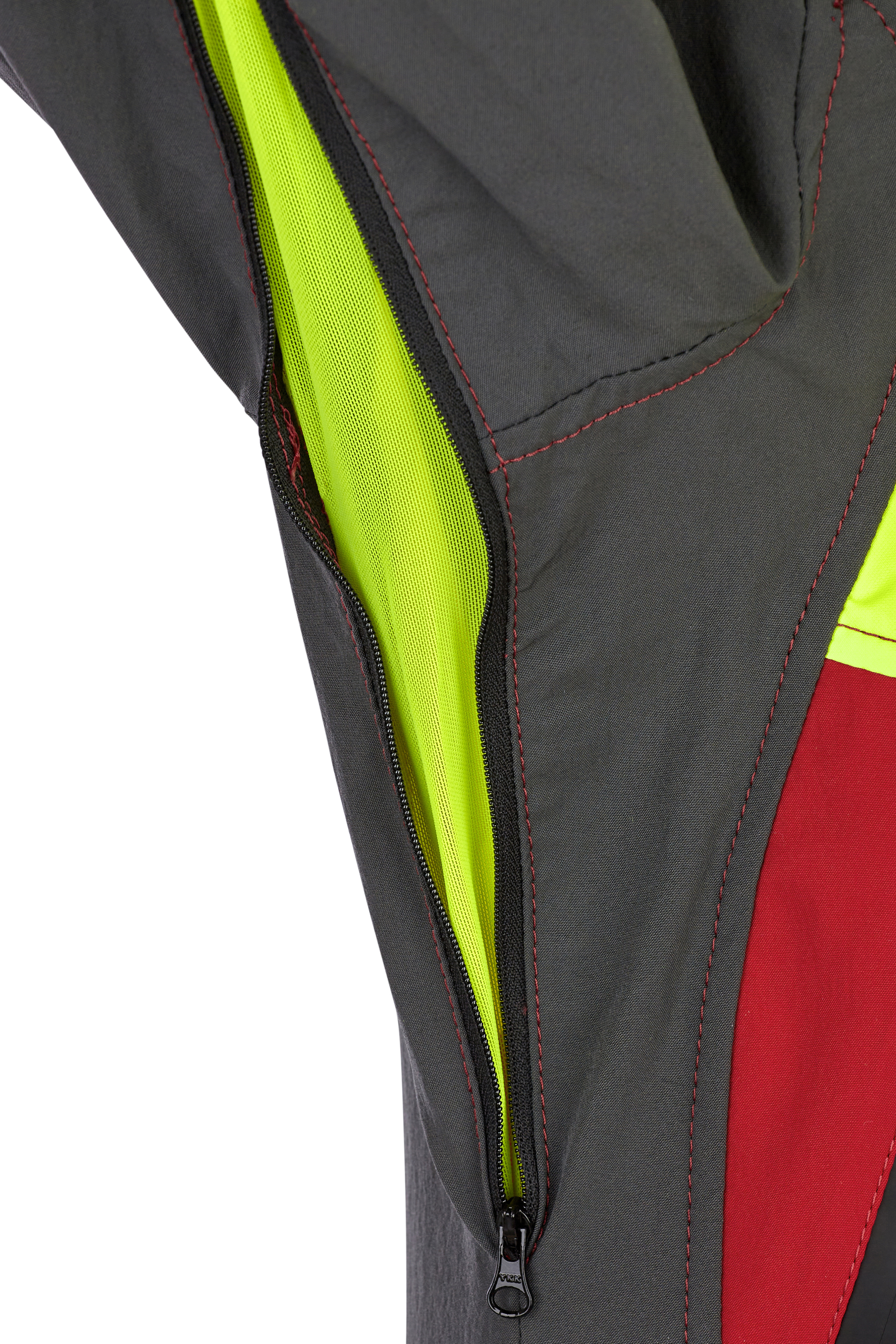 PFANNER Ventilation Forstjacke Rot/Neongelb - bei KOX online bestellen | XX76167