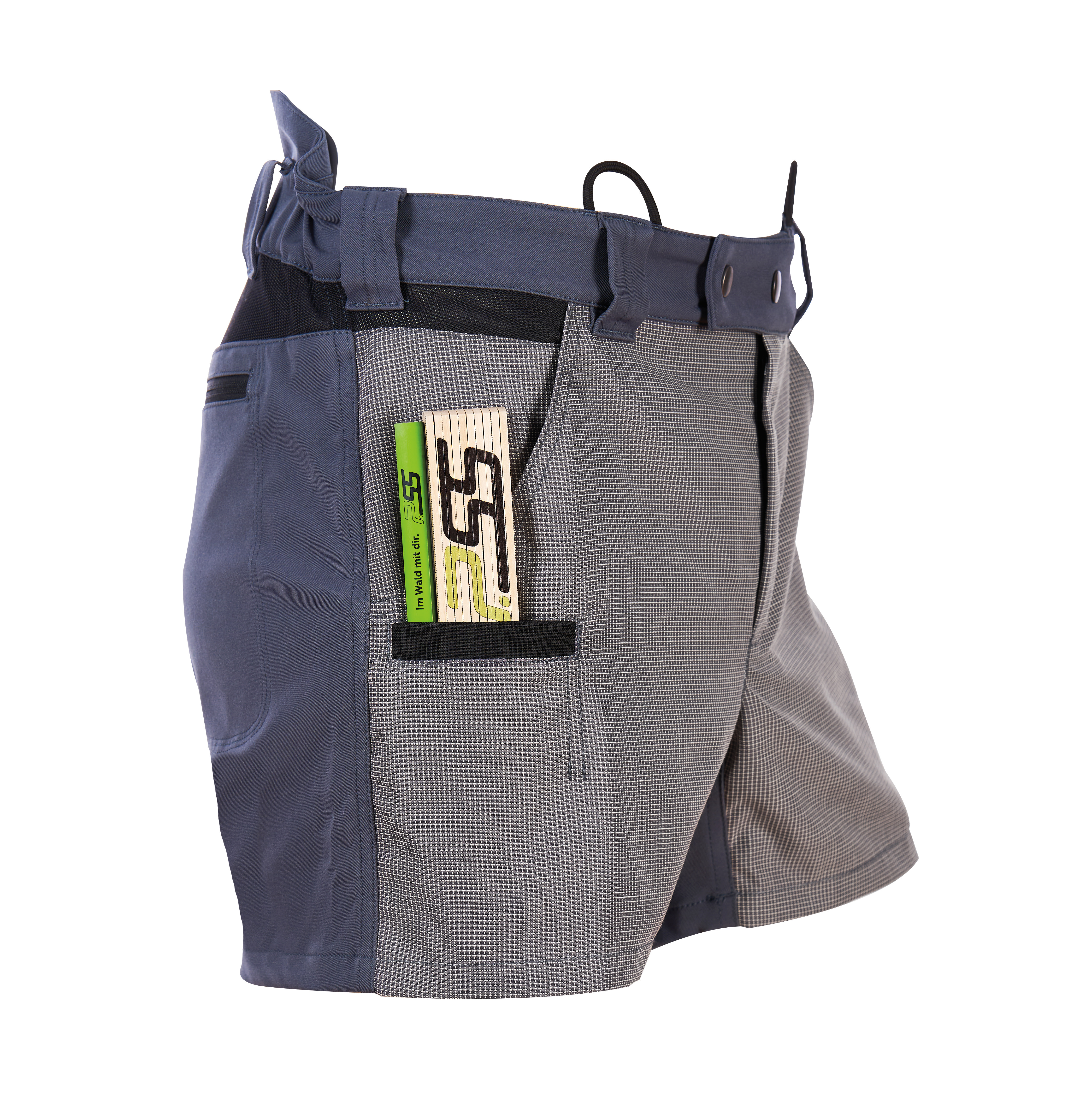 PSS kurze Arbeitshose X-treme Grau - bei KOX online bestellen | XX78225