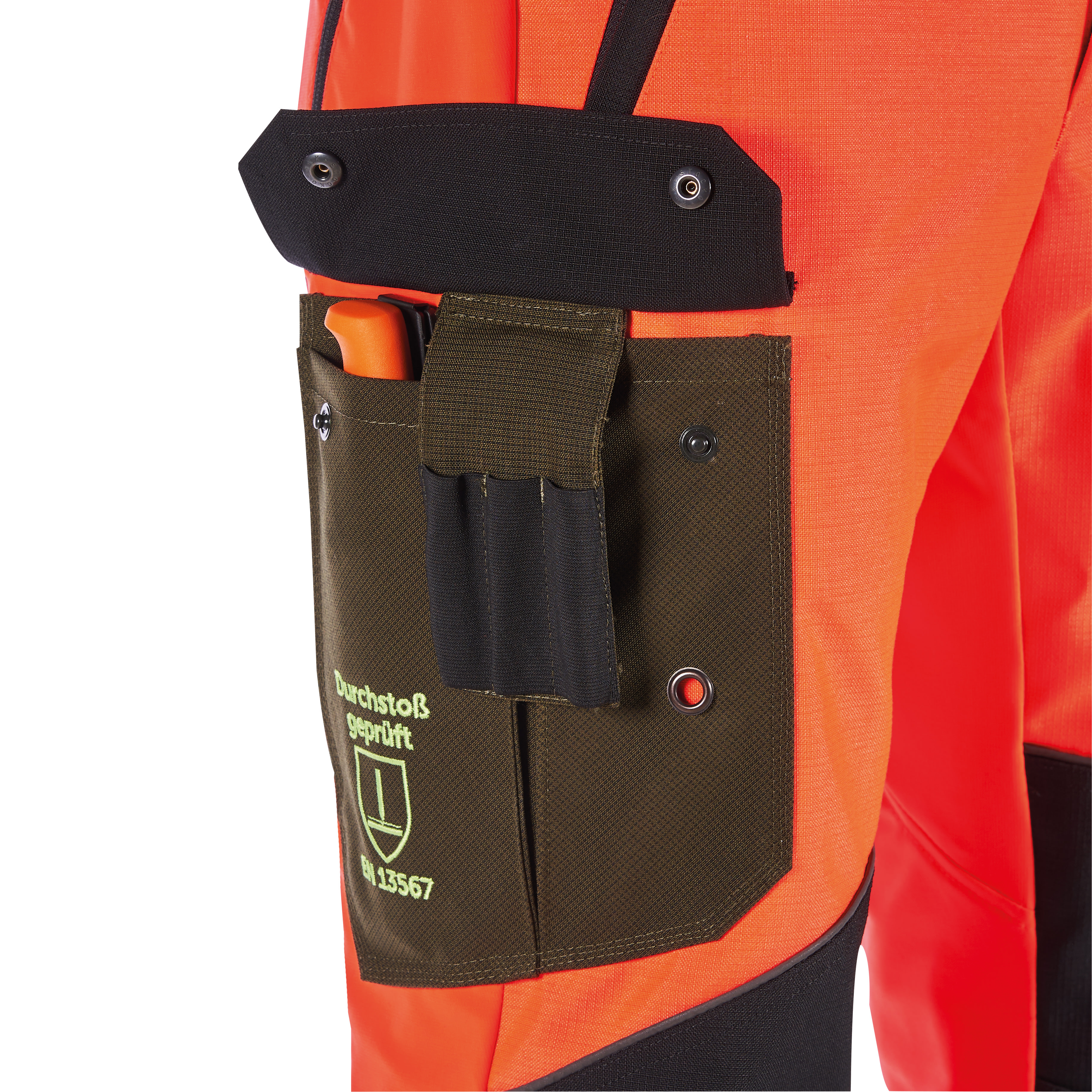 PSS Sauenschutzhose Xtreme Protect Neonrot/Grn - bei KOX online bestellen | XX78226