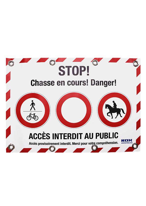 Bche de barrage KOX pour la chasse - commander en ligne chez KOX | XX9736-FR
