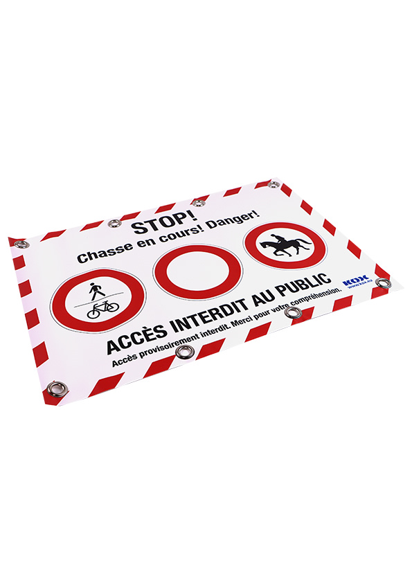 Bche de barrage KOX pour la chasse - commander en ligne chez KOX | XX9736-FR
