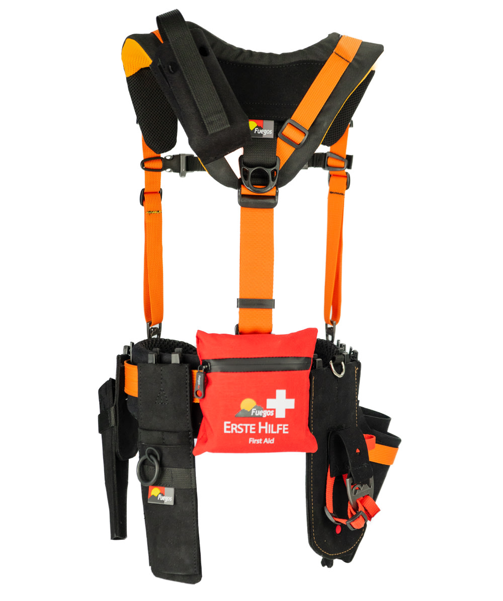 Fuegos Profi Bosbouwriem Zwart/Oranje - bij KOX online bestellen | XX97500-00