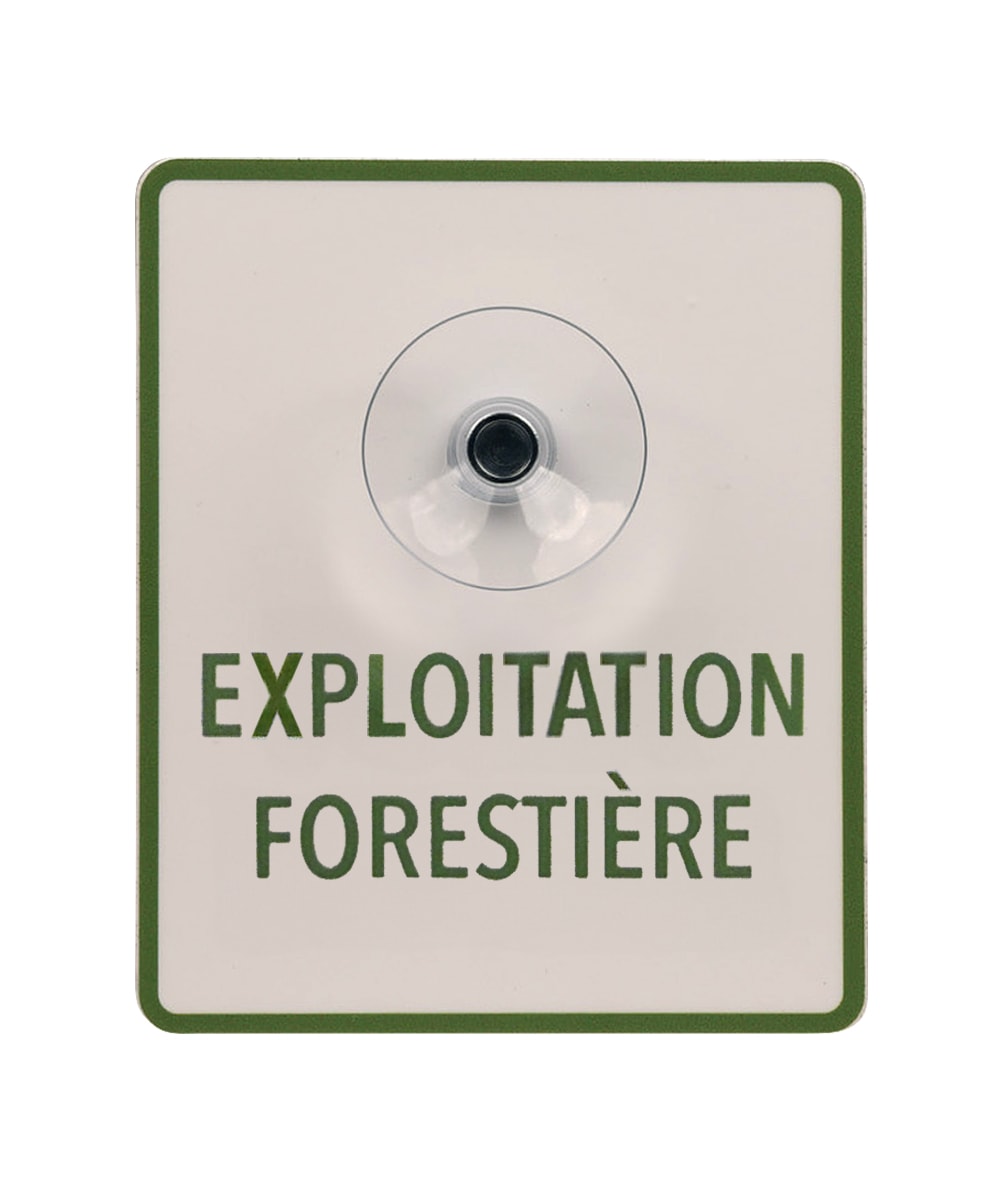 Panneau d’intervention FR  Exploitation forestire  - commander en ligne chez KOX | XX9773-01-FR