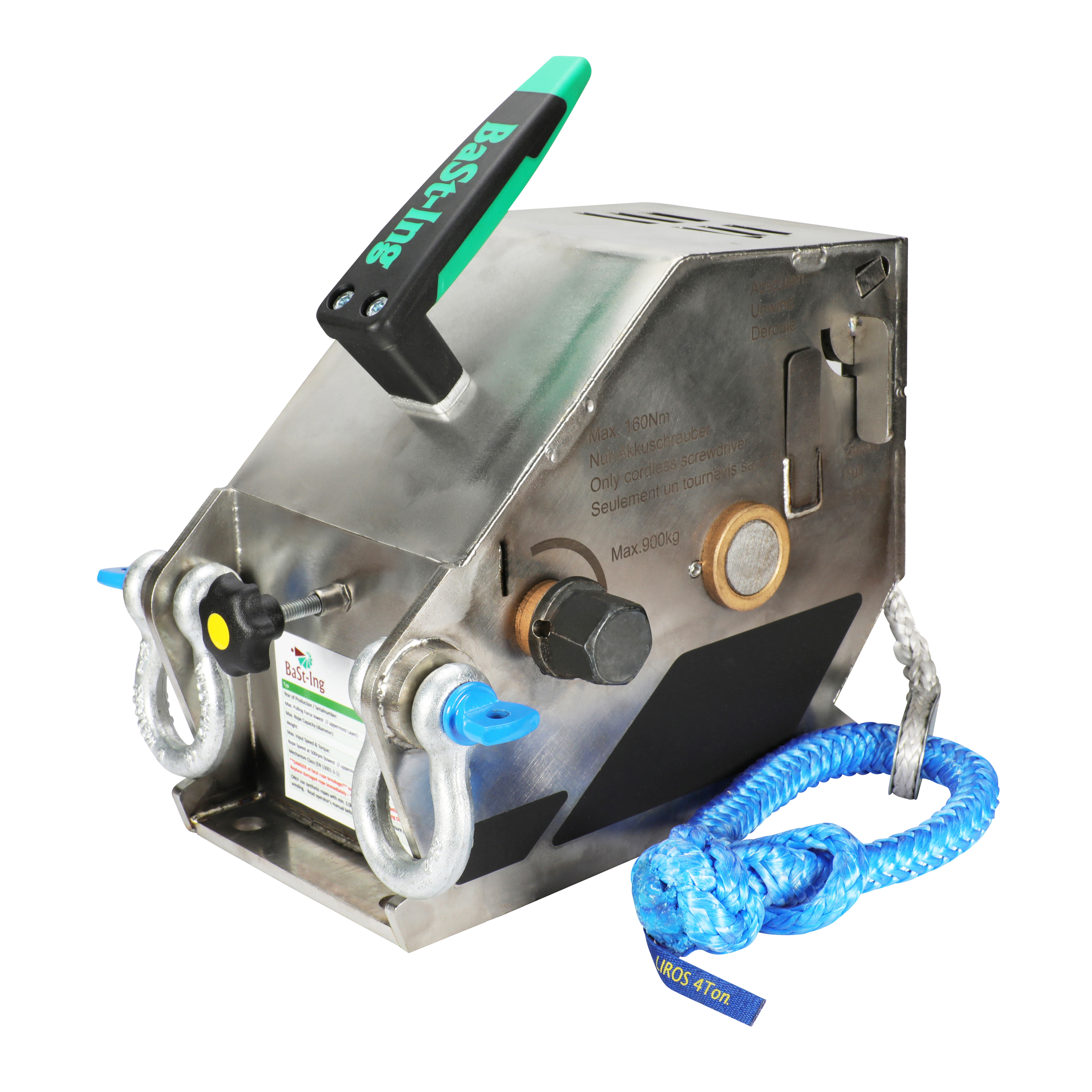 BaSt-Ing PullFast 1800 Seilwinde f�r Akkuschrauber - bei KOX online bestellen | XX9777