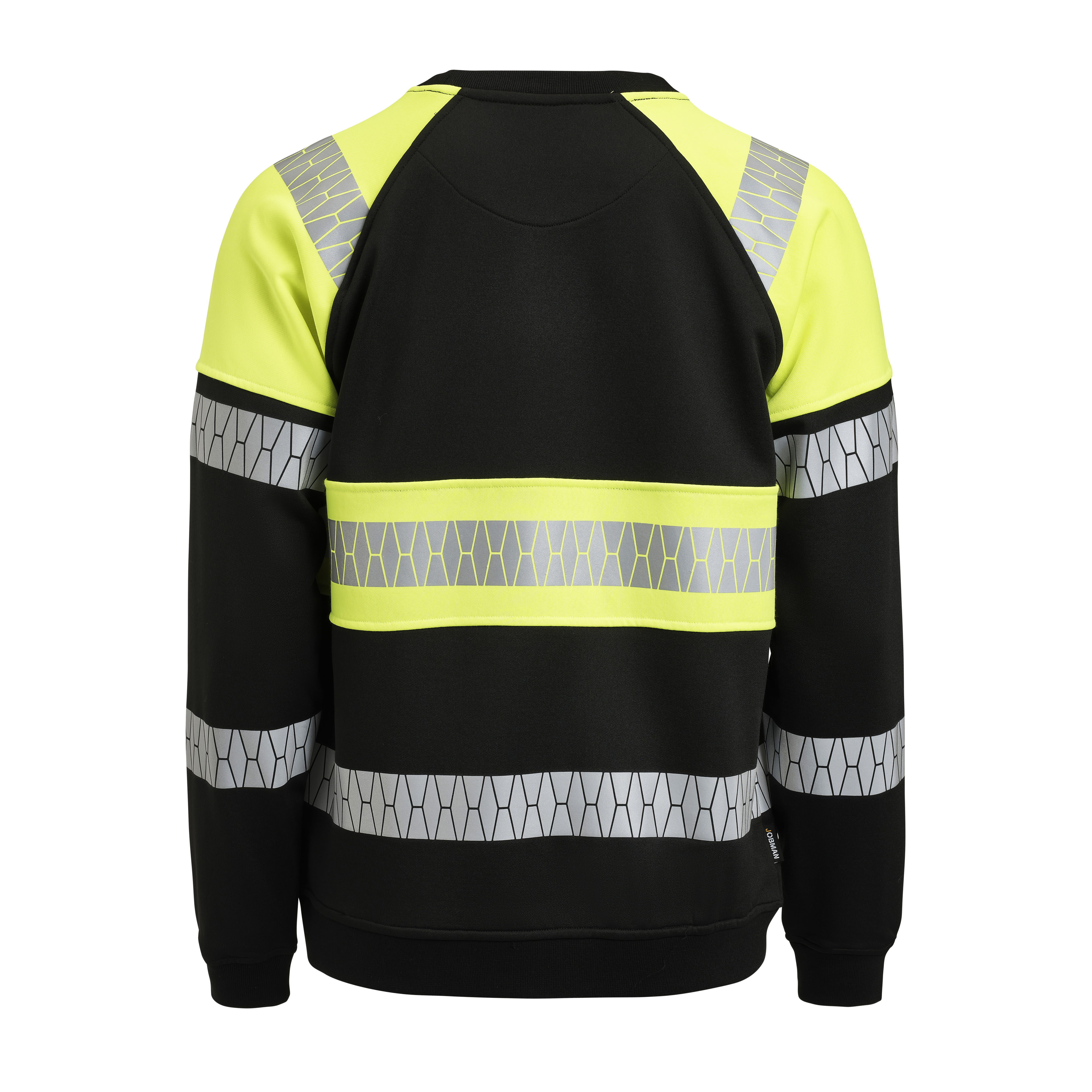 Jobman HiVis-sweatshirt 5224 zwart/geel - bij KOX online bestellen | XXJB5224G