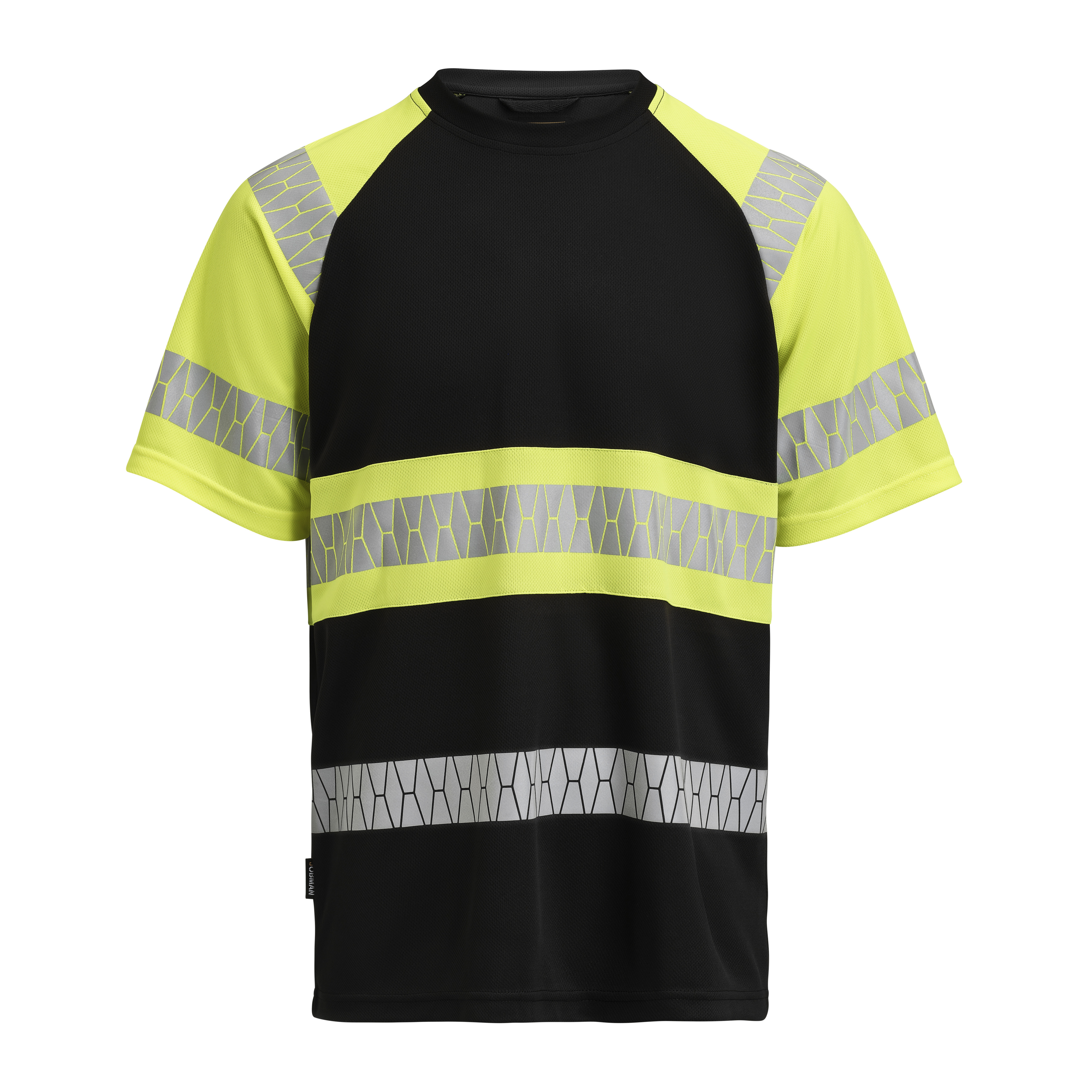 Jobman HiVis-T-shirt 5226 zwart/geel - bij KOX online bestellen | XXJB5226G