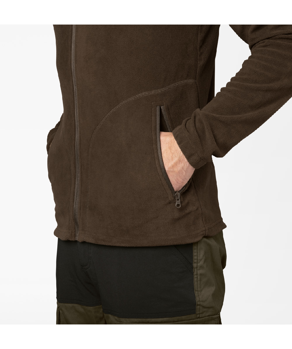 Seeland Fleecejacke Benjamin Dark brown - bei KOX online bestellen | XXSL1315516