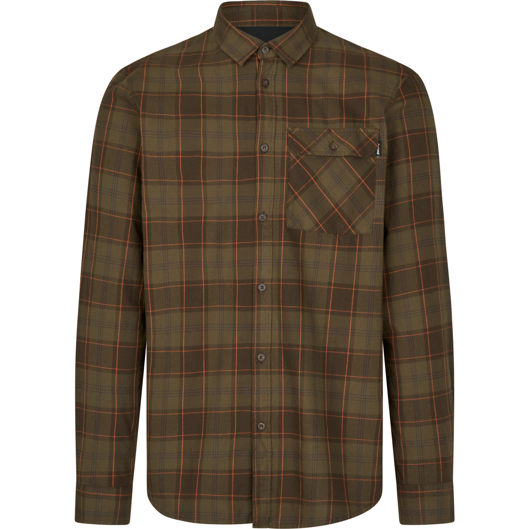 Seeland Flanellhemd Glen Pine Green-Dark Navy - bei KOX online bestellen | XXSL3028011