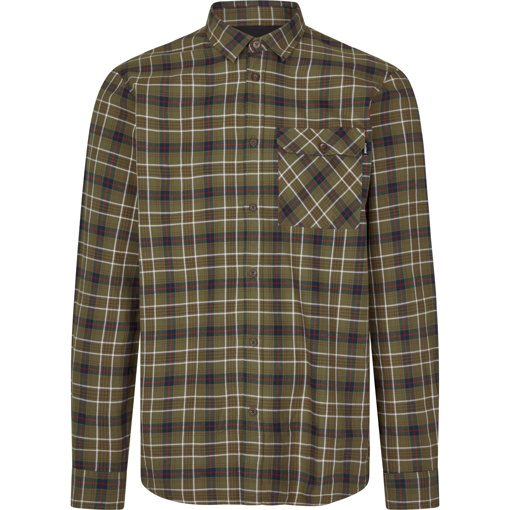 Seeland Flanellhemd Glen Grape Leaf-Dark Navy Check - bei KOX online bestellen | XXSL3028025