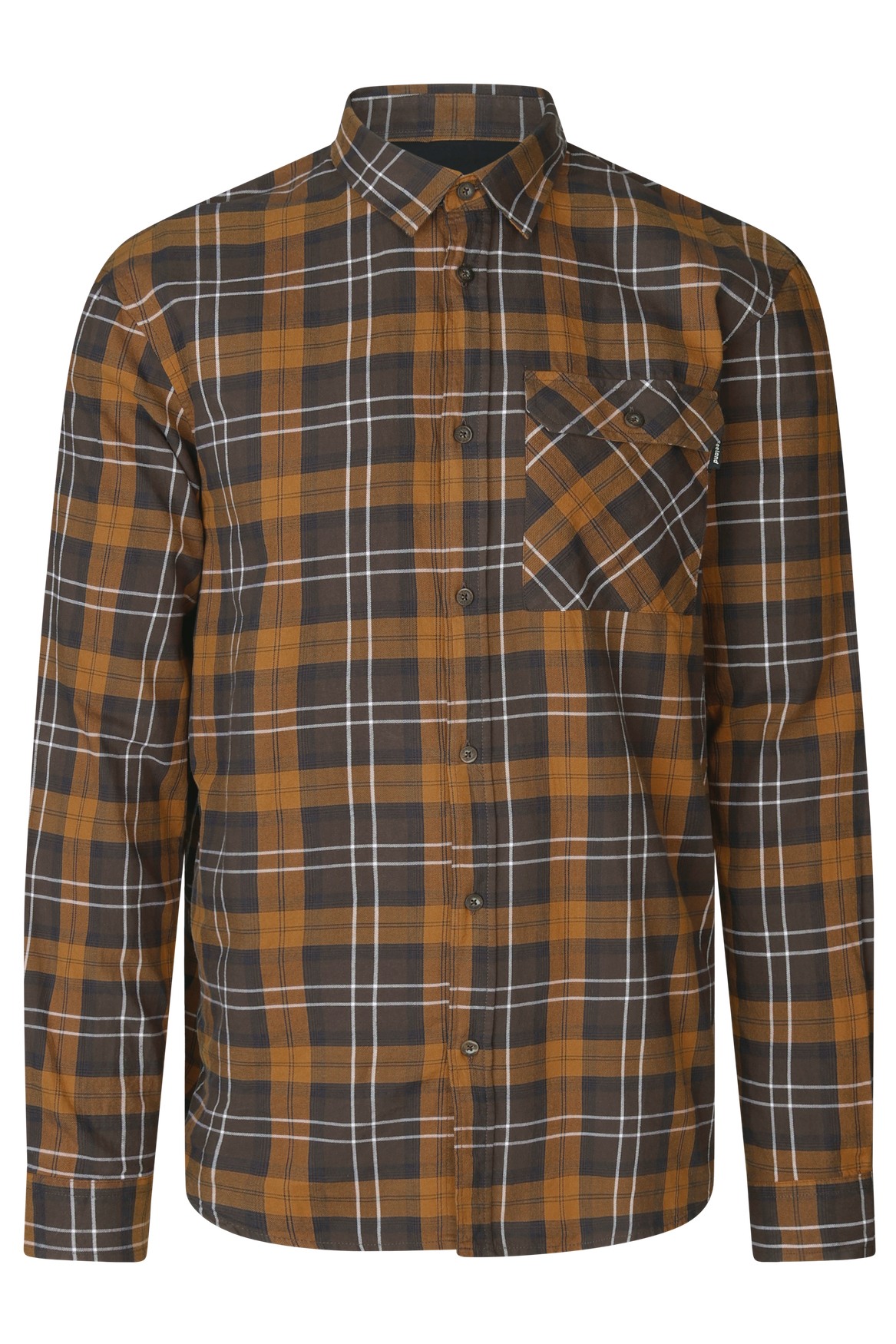 Seeland Flanellhemd Glen Dark Brown, Gr��e XXL - bei KOX online bestellen | XXSL3028036-XXL