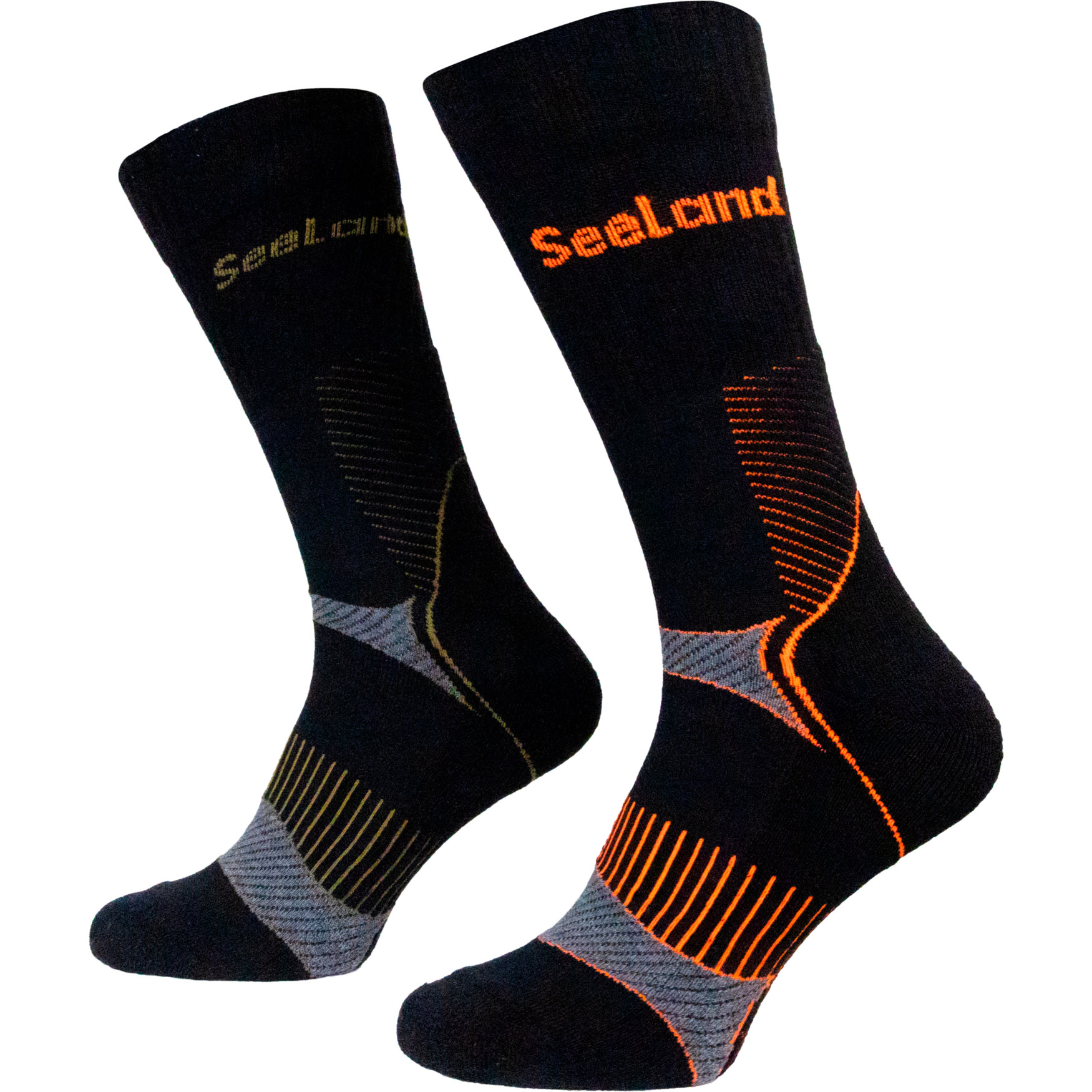 Chaussettes de chasse Seeland Field Coolmax lot de 2 Black/Dark Grey Taille 43-46 - commander en ligne chez KOX | XXSL4321041-43