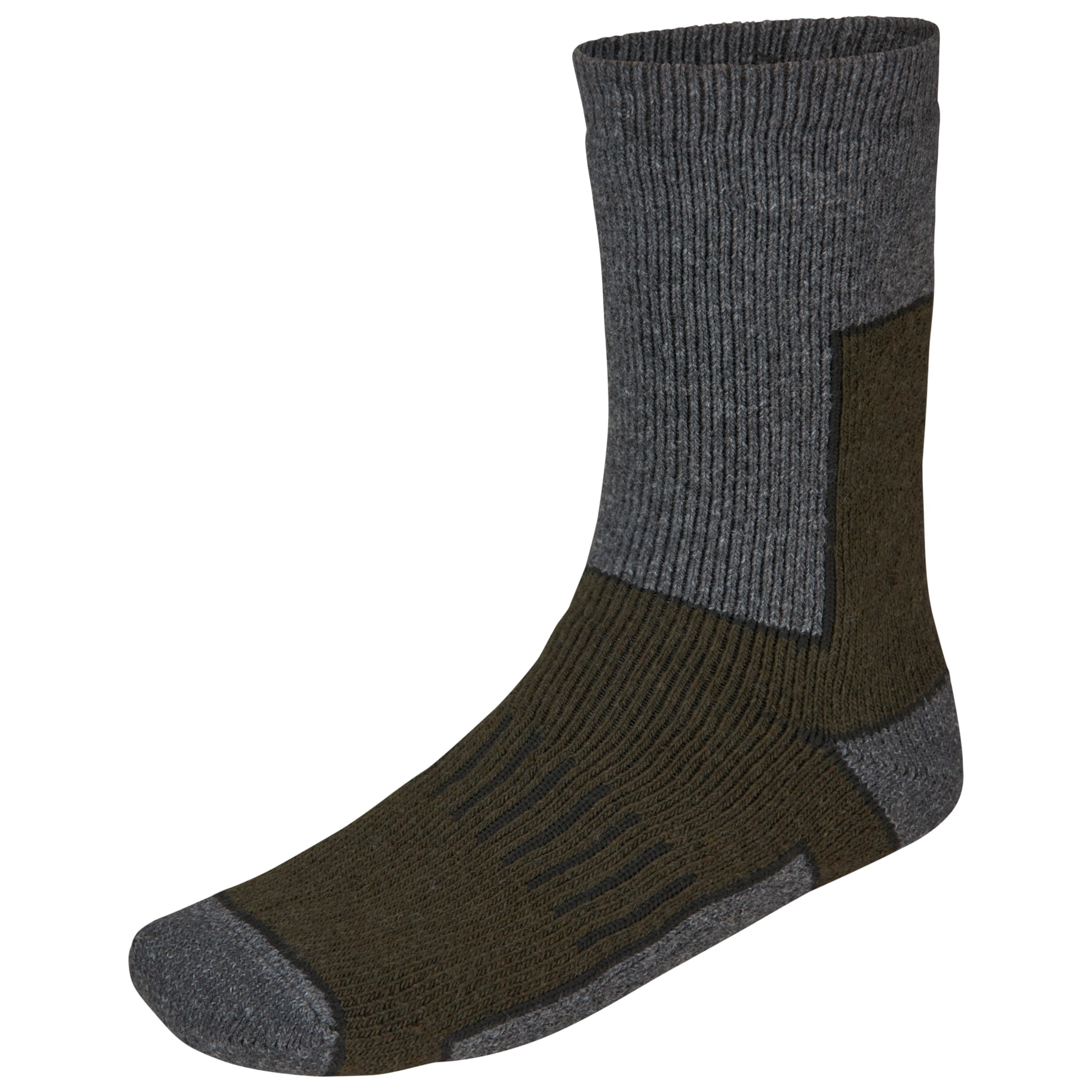 Seeland Jagdsocken Field Thermo 2er-Pack Pine Green Melange/Grey Melange - bei KOX online bestellen | XXSL5580179-43