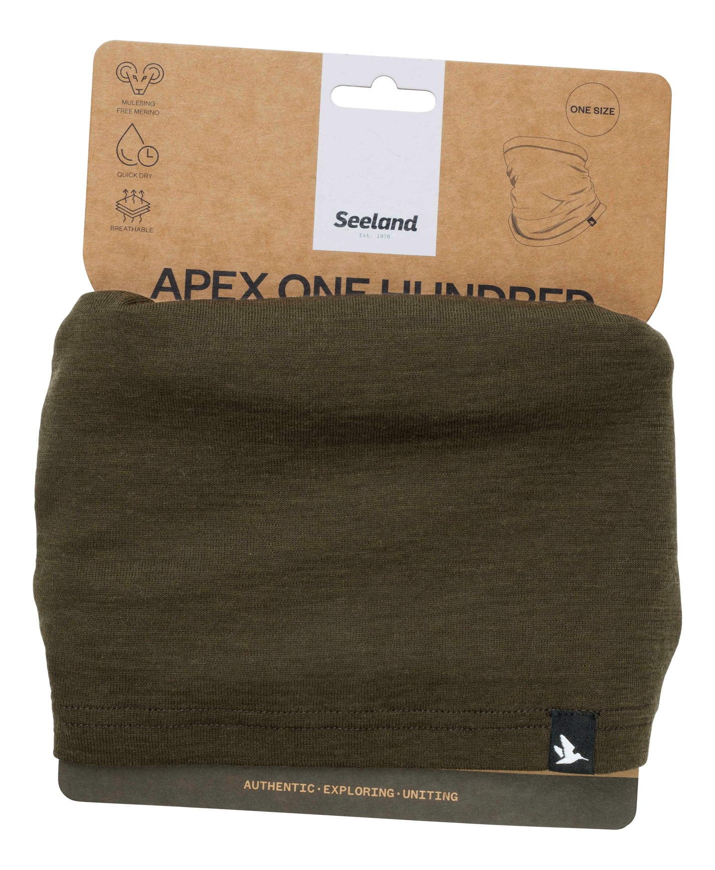 Tour de cou Seeland Apex One Hundred Pine green taille unique - commander en ligne chez KOX | XXSL8190030