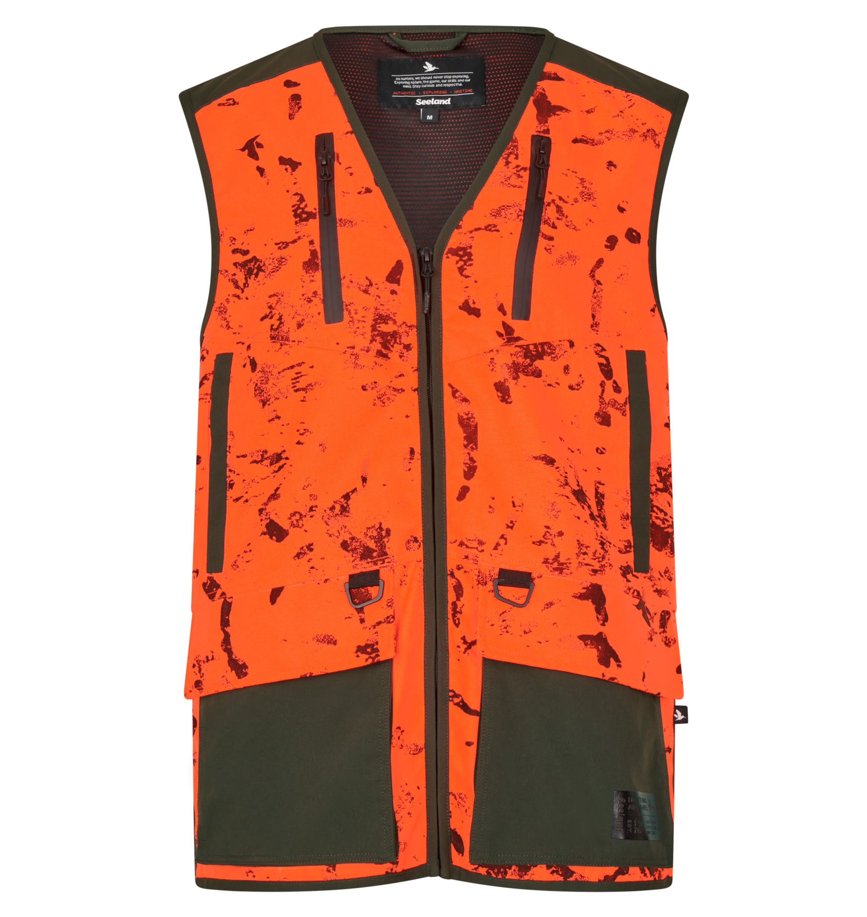 Gilet de chasse Seeland Trax Blaze Orange Blaze InVis MPC 58/60 - commander en ligne chez KOX | XXSL8733211