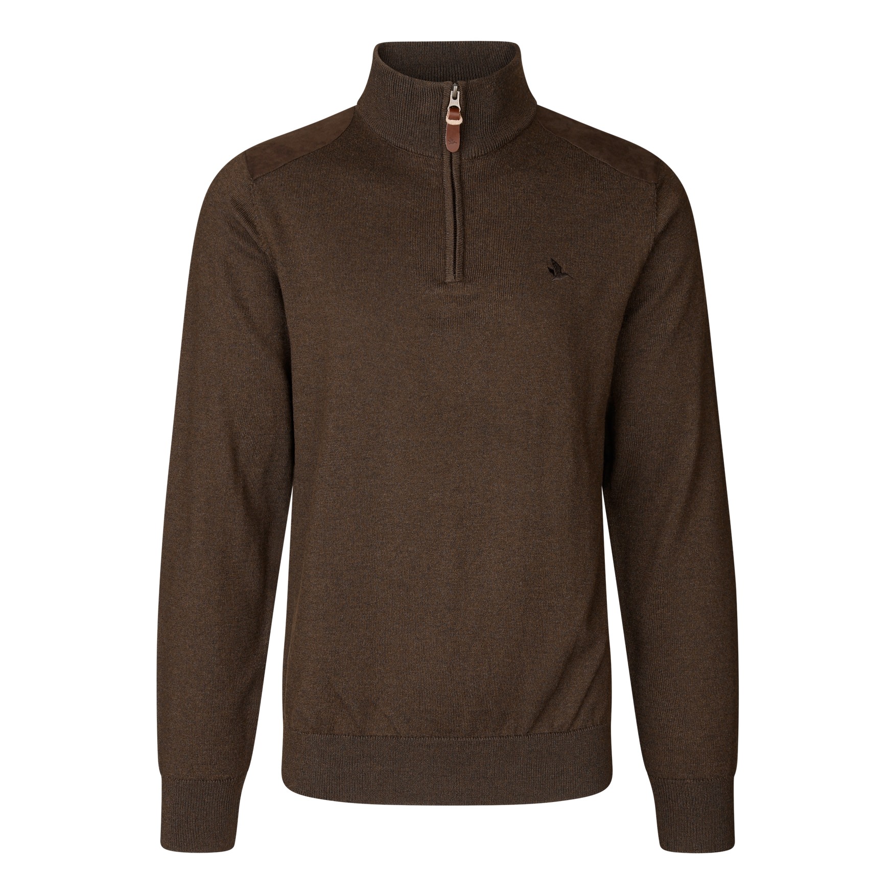 Seeland Jagdpullover Pine Half Zip Dark Brown - bei KOX online bestellen | XXSL9831007