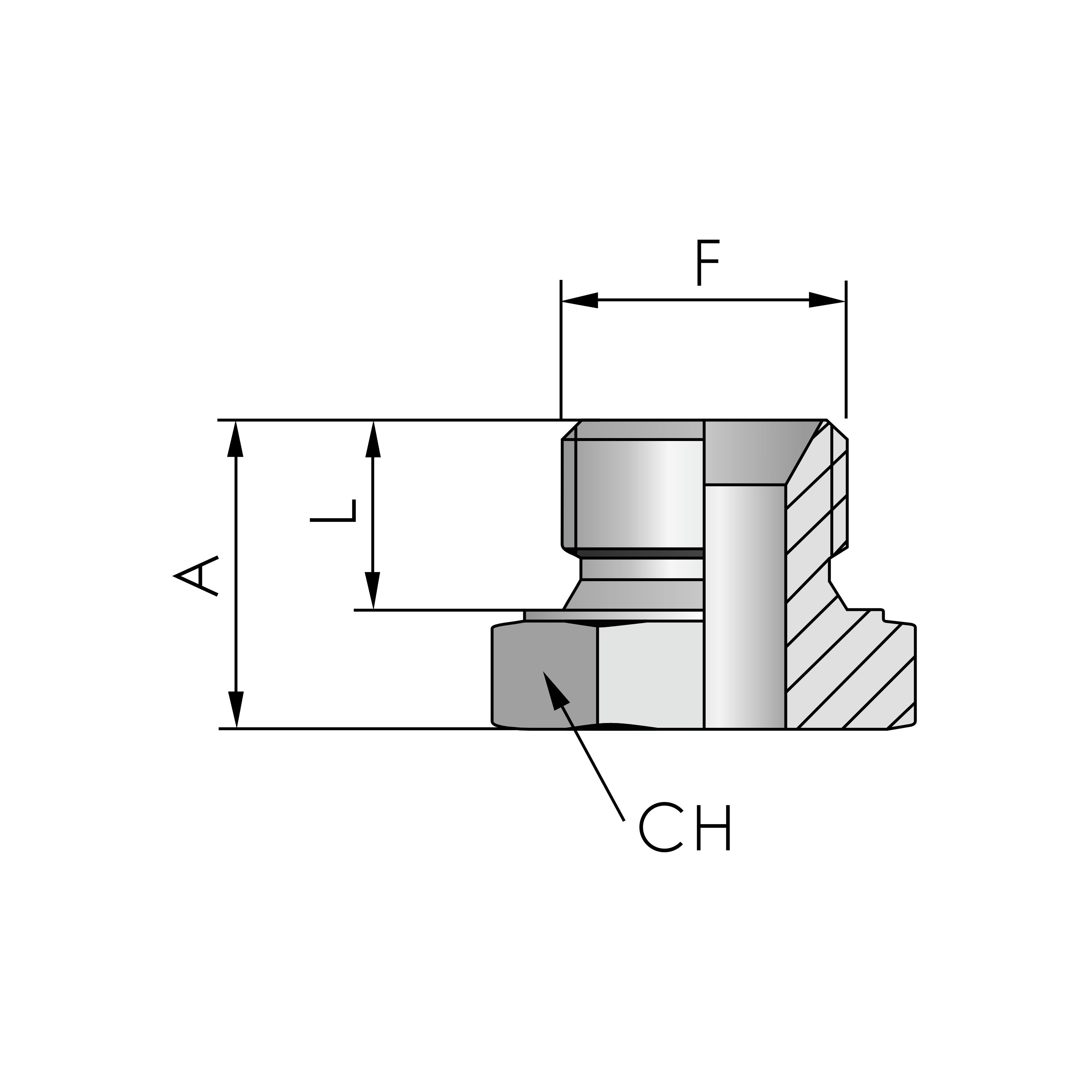 Vis de protection contre la poussire FB Hydraulic - commander en ligne chez KOX | XXST154-0000