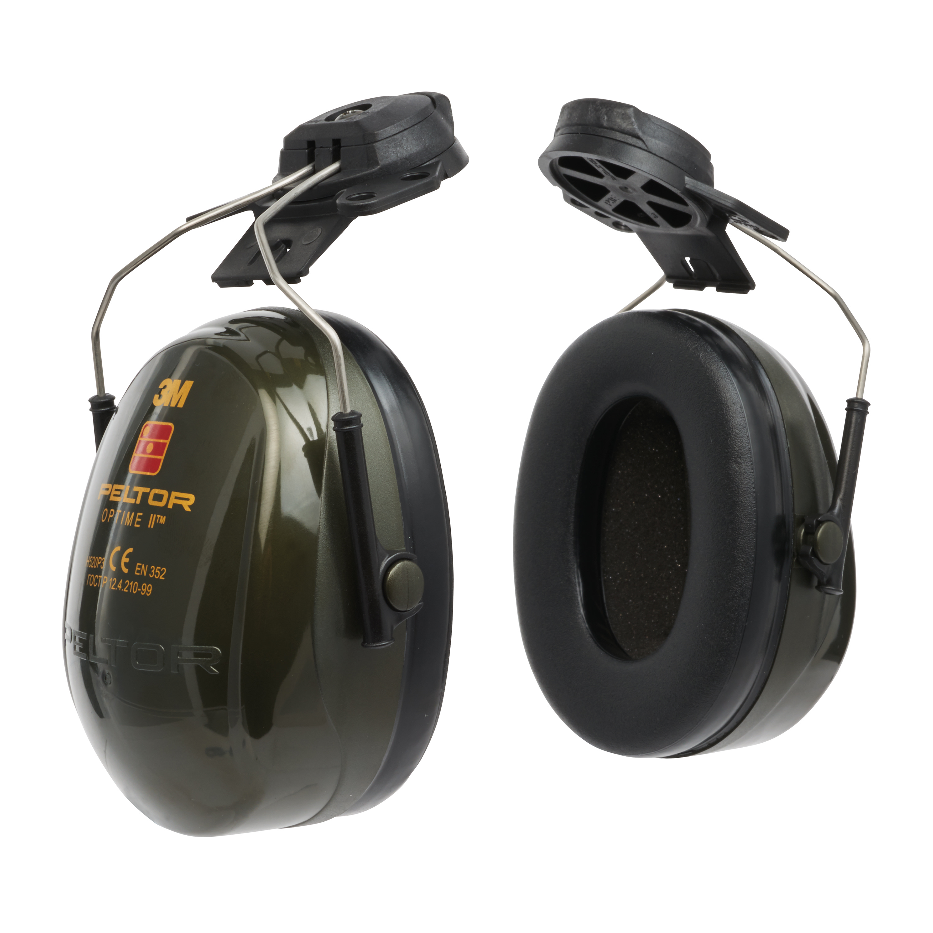 3M Kapselgehrschutz fr Helmmontage Peltor Optime II Grn - bei KOX online bestellen | XX74204