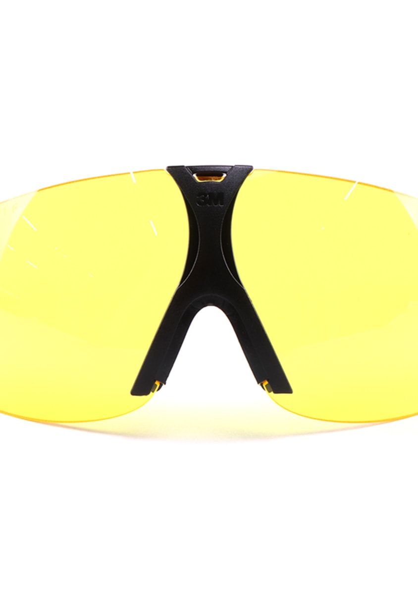 3M Integrierte Schutzbrille/ Sicherheitsbrille V9 Gelb - bei KOX online bestellen | XX74300