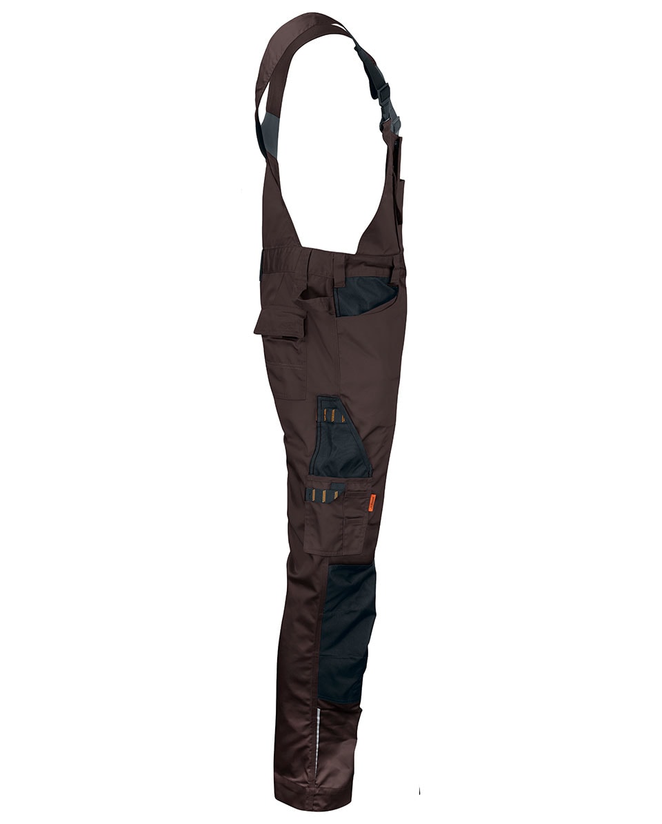 Jobman Arbeitslatzhose 3730 Braun/Schwarz - bei KOX online bestellen | XXJB3730BR