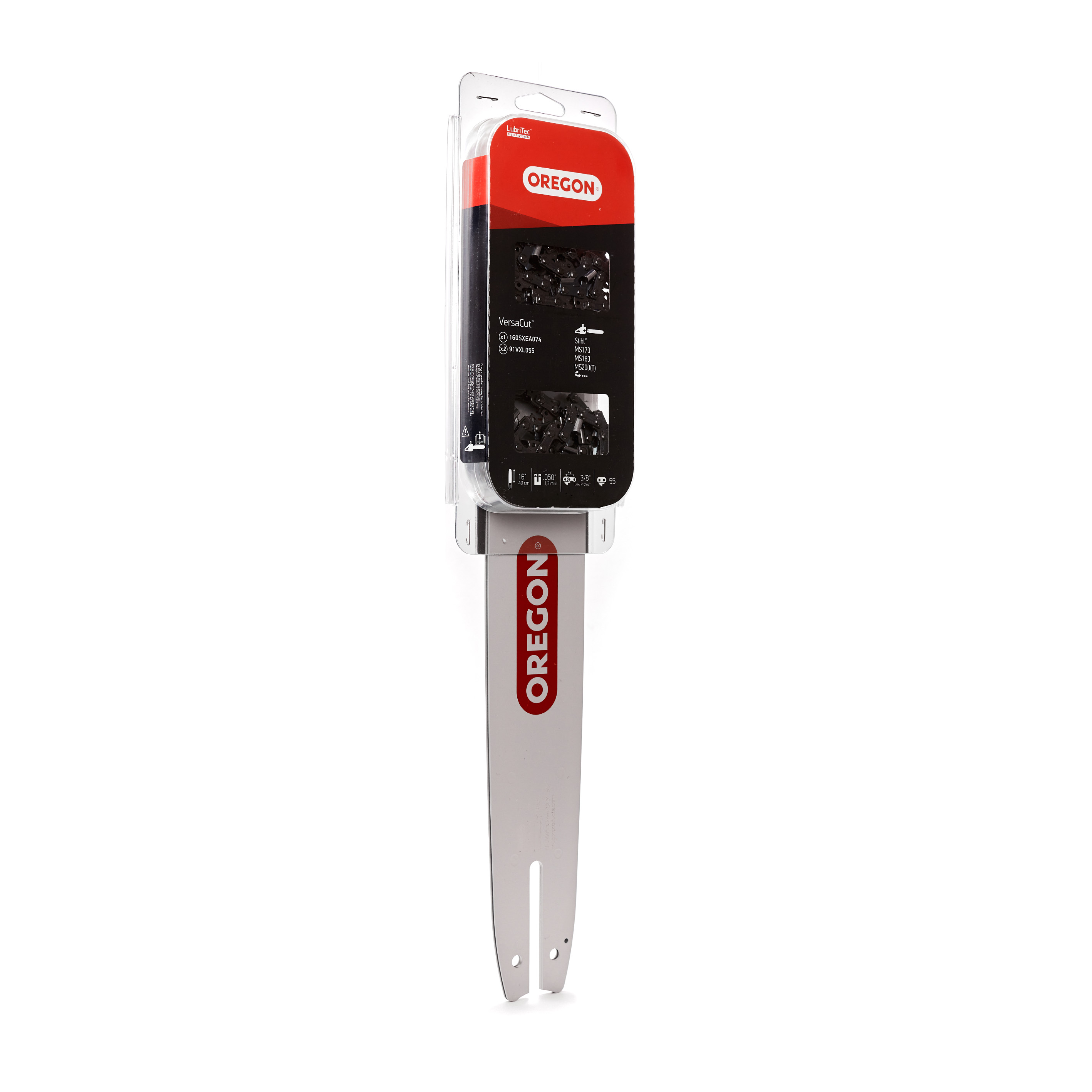 Oregon Schienen-Ketten-Set 1+2 AdvanceCut mit 1 Fhrungsschiene und 2 Sgeketten 3/8