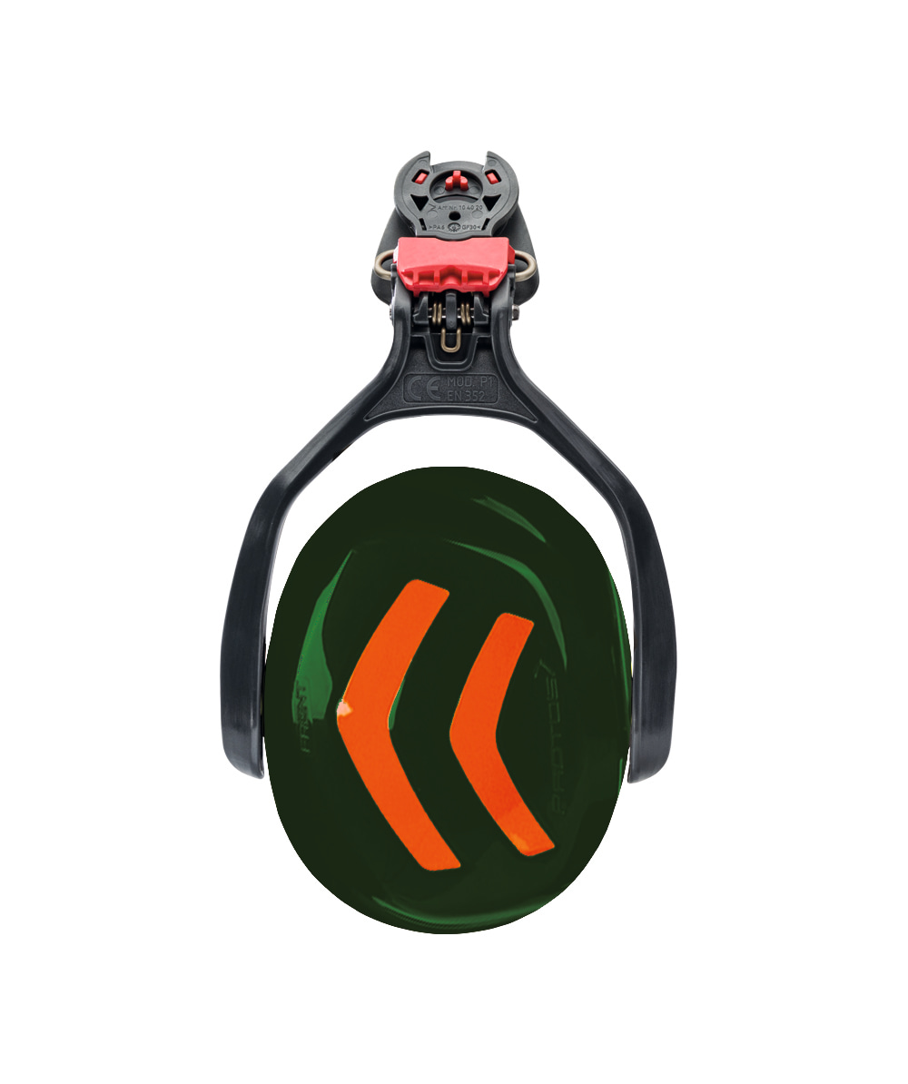 PROTOS Integral Gehrschutz Kapsel/ Kapselgehrschutz Olivgrn/NeonOrange - bei KOX online bestellen | XX74241