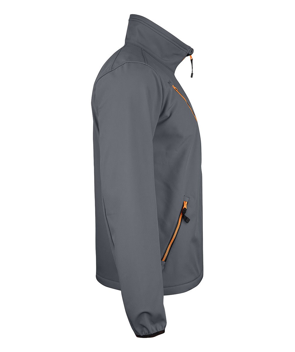 Jobman Softshelljacke 1201 Grau Gre 4XL - bei KOX online bestellen | XXJB1201G-4XL