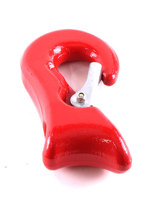 Crochet de glissi�re de c�ble avec s�curit� Force de traction admissible LC 5000 daN, poids 0, 93 kg, c�bles de � jusqu'� 16 mm - commander en ligne chez KOX | XXGLSH-16-S