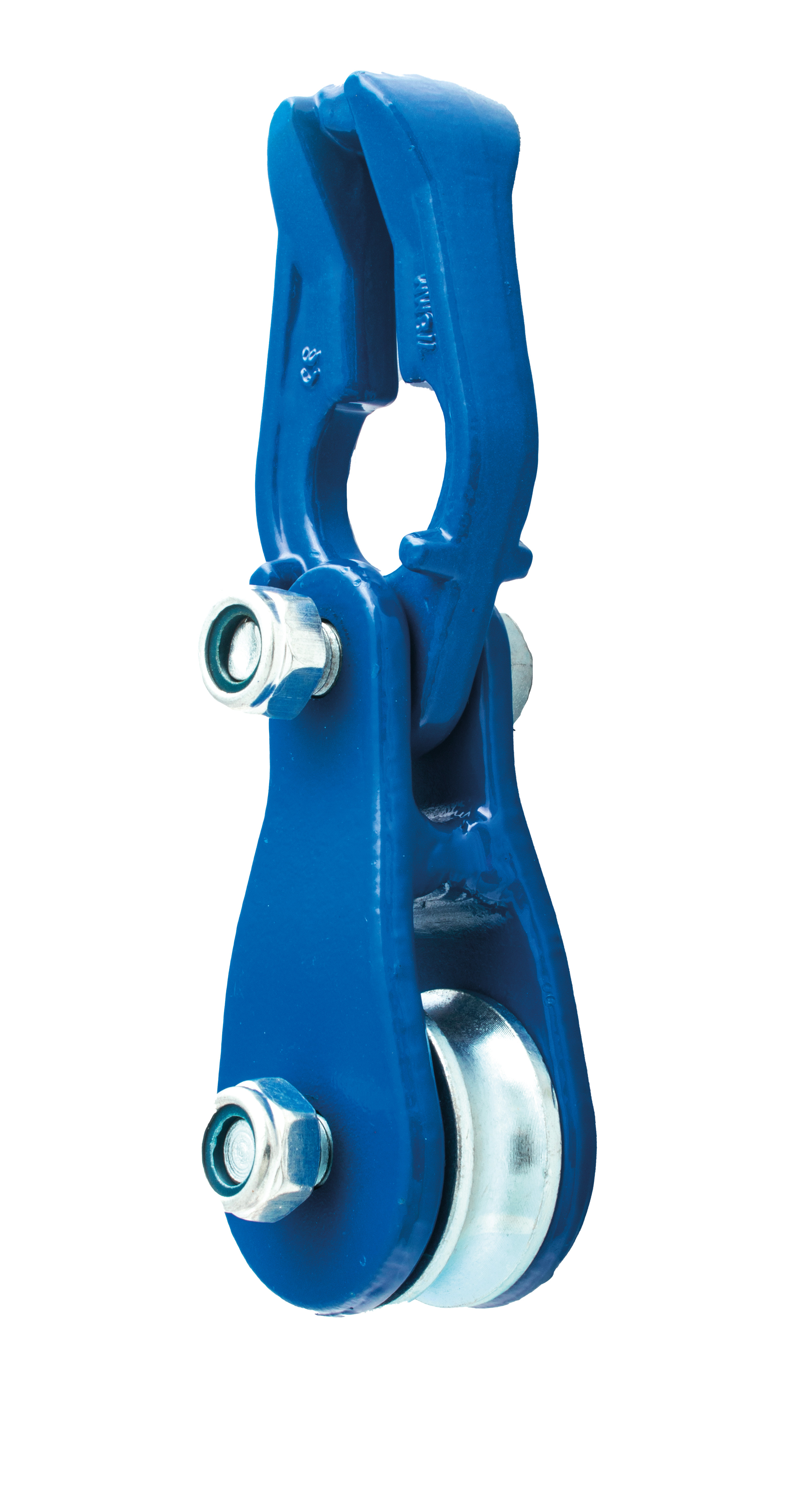 Poulie avec patte de raccourcissement qualit 10 Force de traction admissible LC: 6000 daN, chane ؠ: jusqu' 8 mm - commander en ligne chez KOX | XXGLKHR-08-10