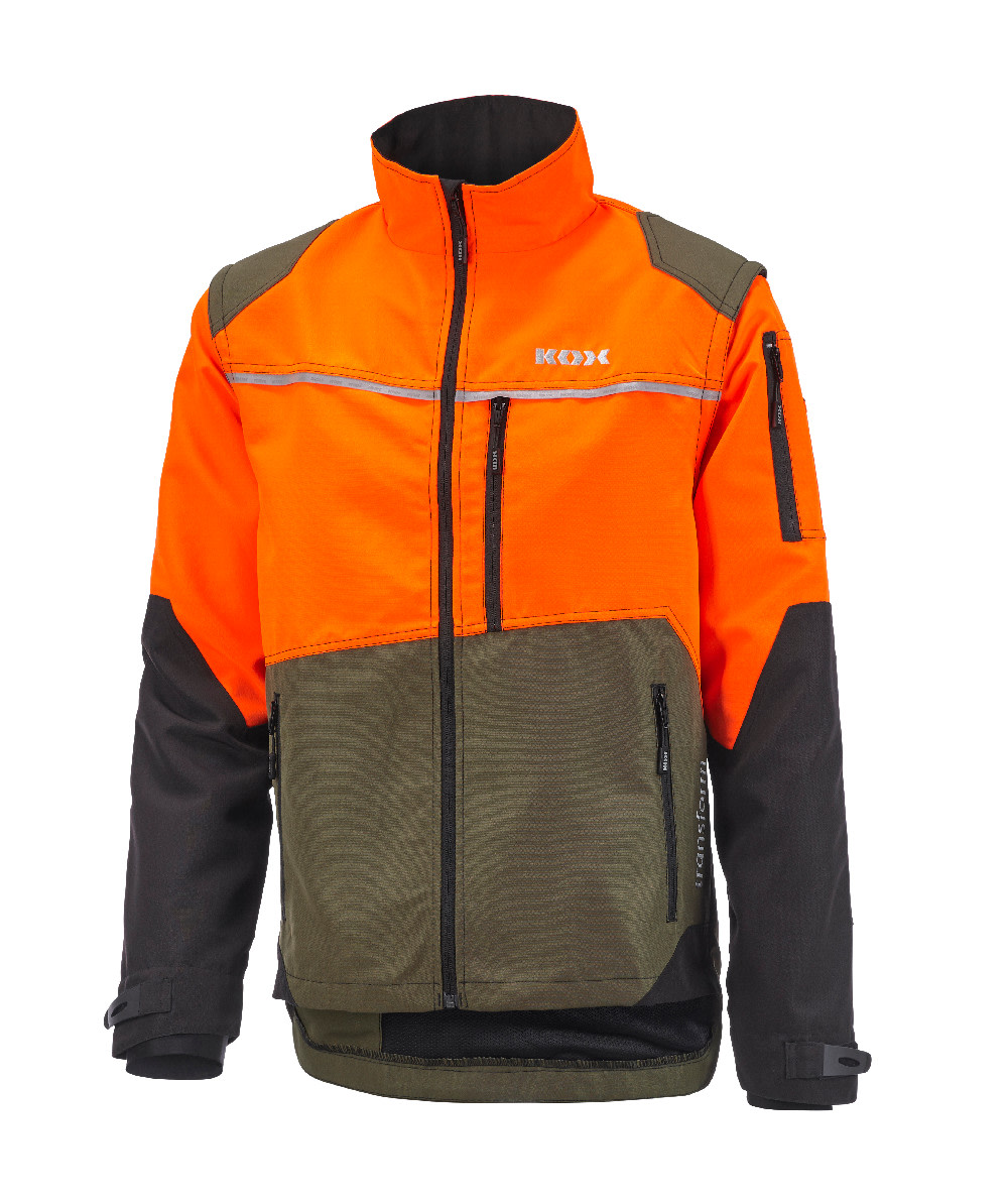 KOX Forstjacke Transform Olivgrn/Orange - bei KOX online bestellen | XX71432