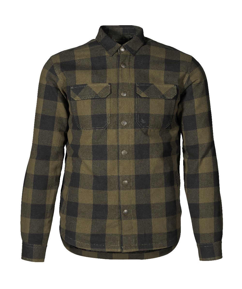 Chemise Canada verte en flanelle de Seeland - commander en ligne chez KOX | XXSL1406166