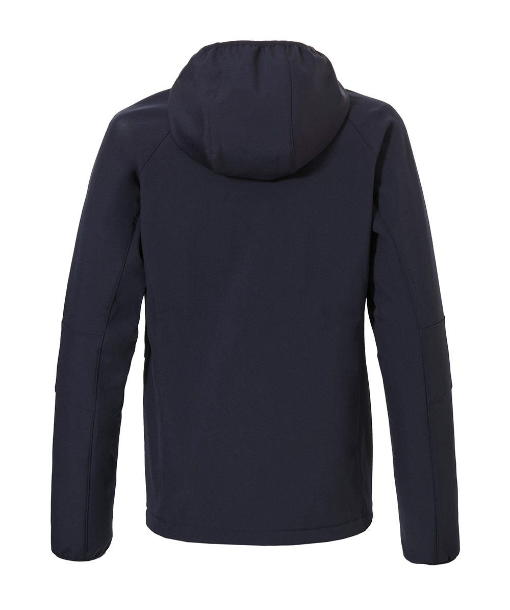 Grizzly Enfants Veste Softshell anti-tiques Montreal bleu marine/turquoise - commander en ligne chez KOX | XX76137