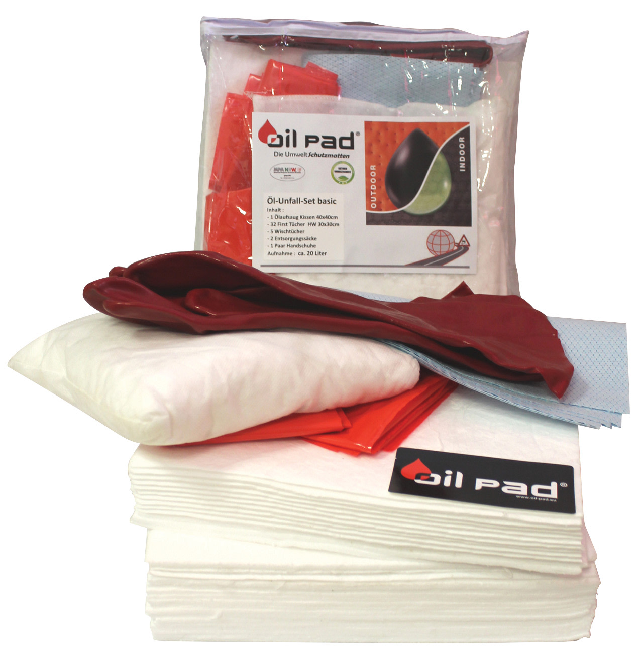 Oil Pad lunfall-Set bis zu 20L - bei KOX online bestellen | XXOP01B
