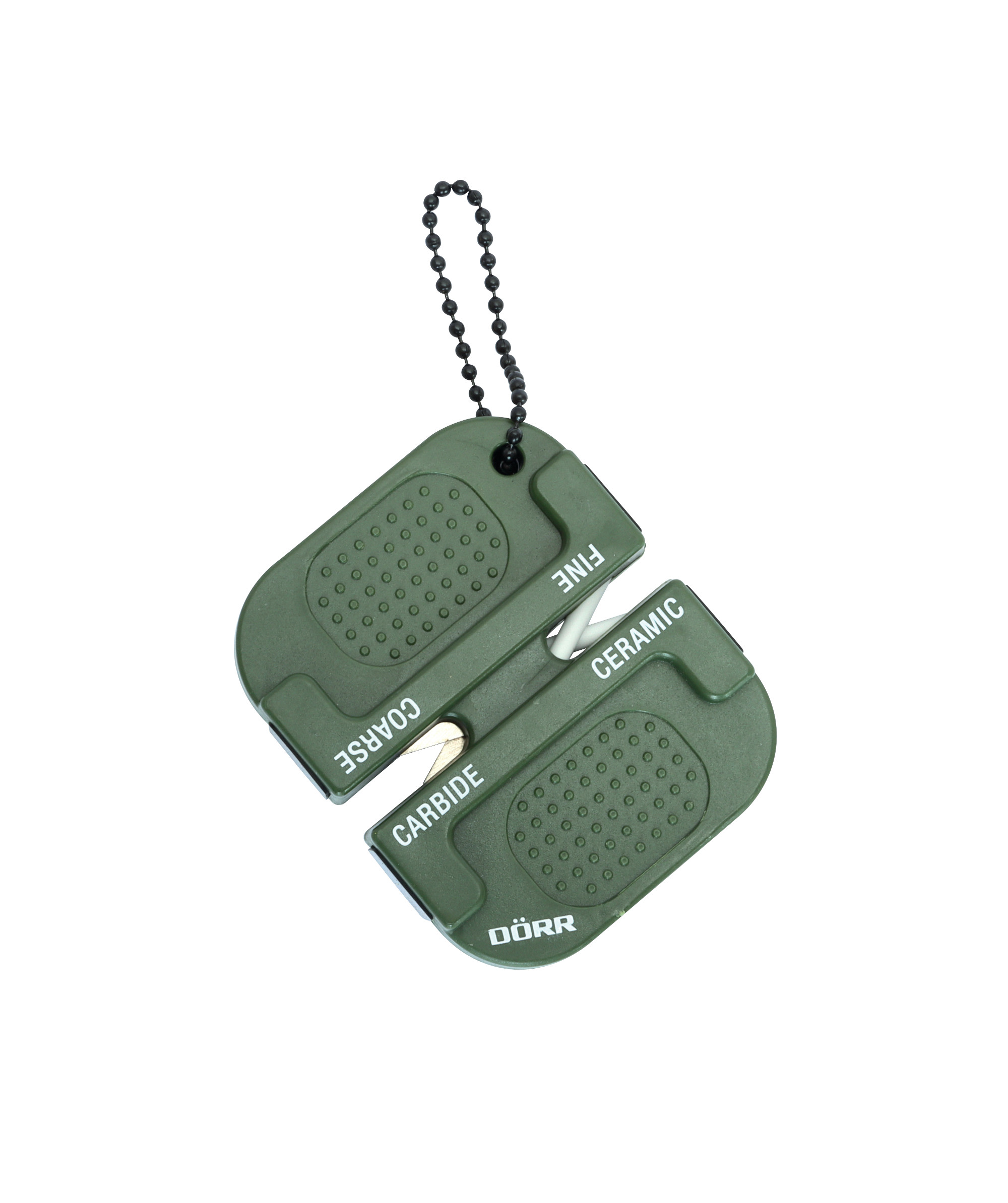 Mini aiguiseur de couteaux DRR XS-2 vert olive - commander en ligne chez KOX | XXDR208031