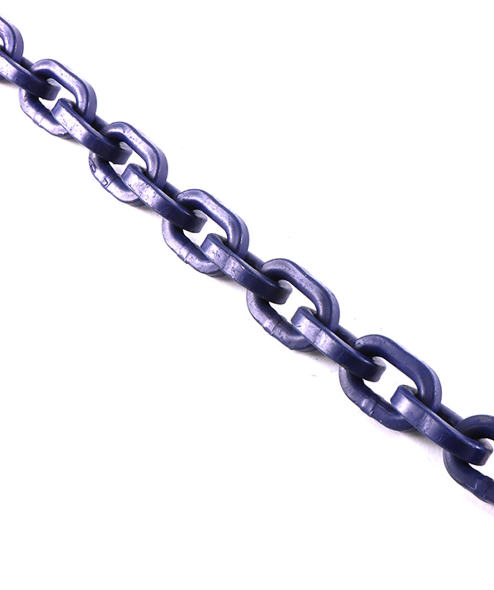 Vierkante ketting met tiljukhaak en doorsteeknaald kwaliteit 10 toelaatbare trekkracht LC 4500 daN, lengte 2, 5 m, ketting  7 mm - bij KOX online bestellen | XXGLKSN-07-25-10