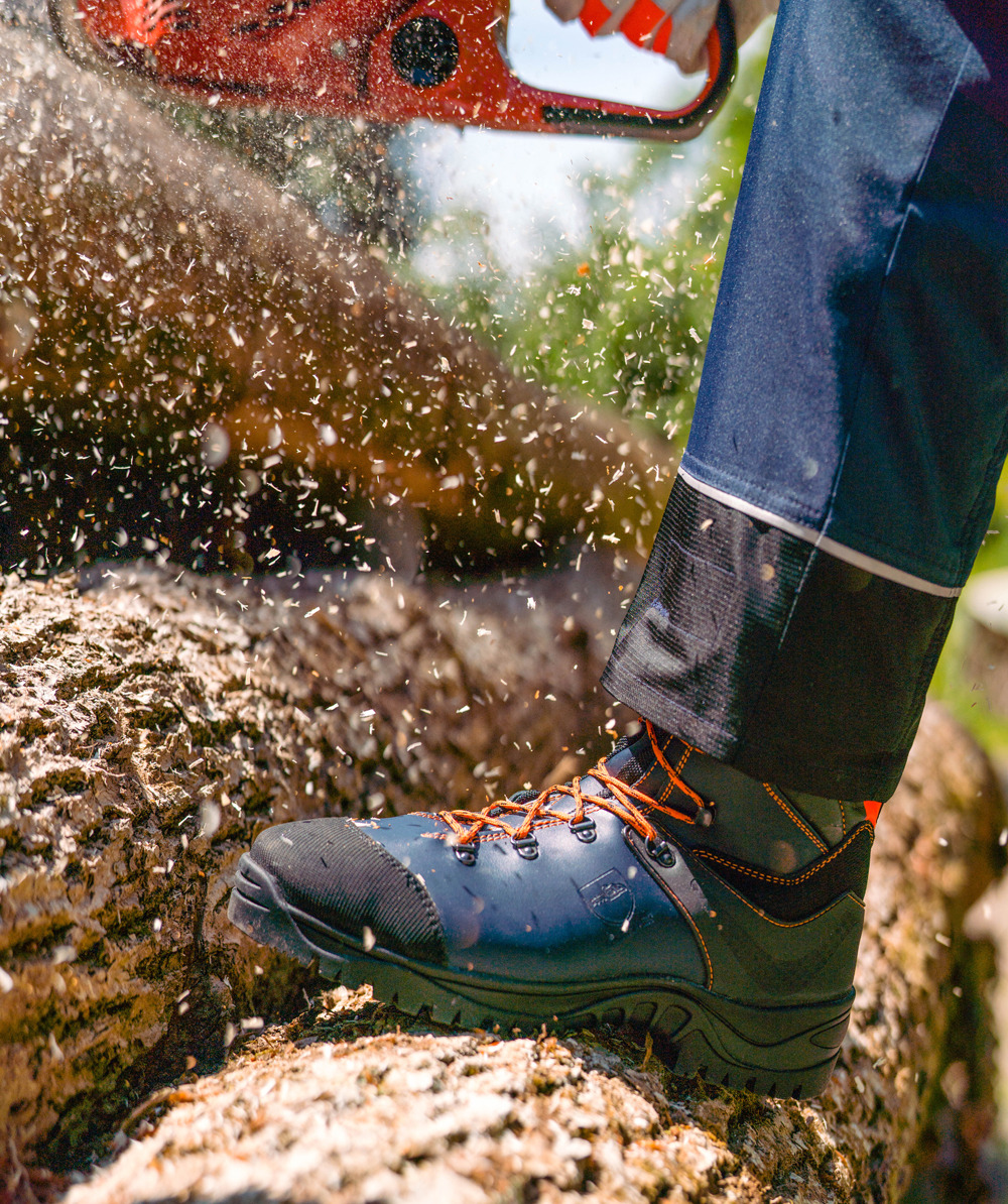 KOX Schnittschutzstiefel / Schnittschutzschuhe UNO Dunkelblau - bei KOX online bestellen | XX73123