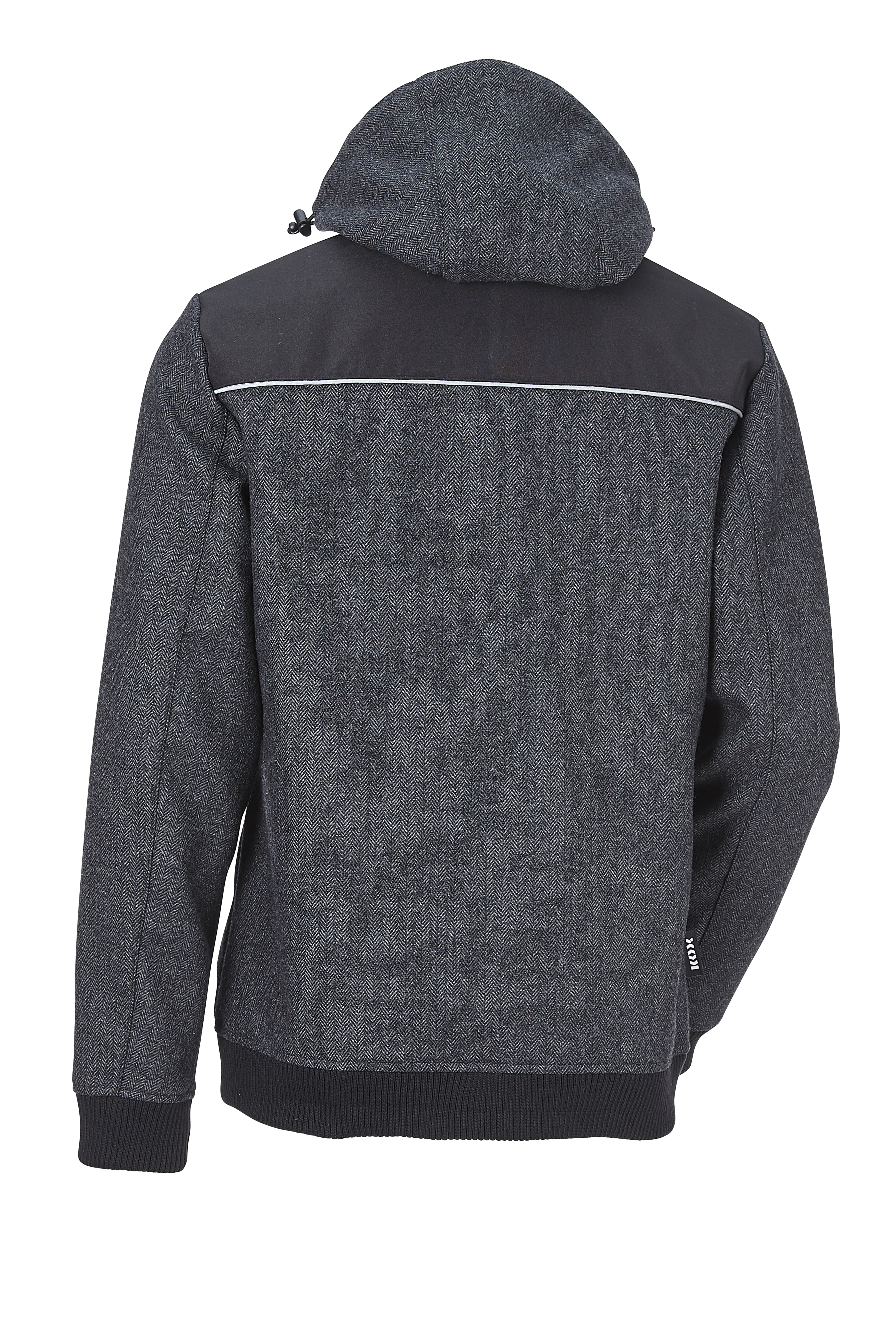 KOX Tweed Jacke Grau/Schwarz Gre 3XL - bei KOX online bestellen | XX76125-06