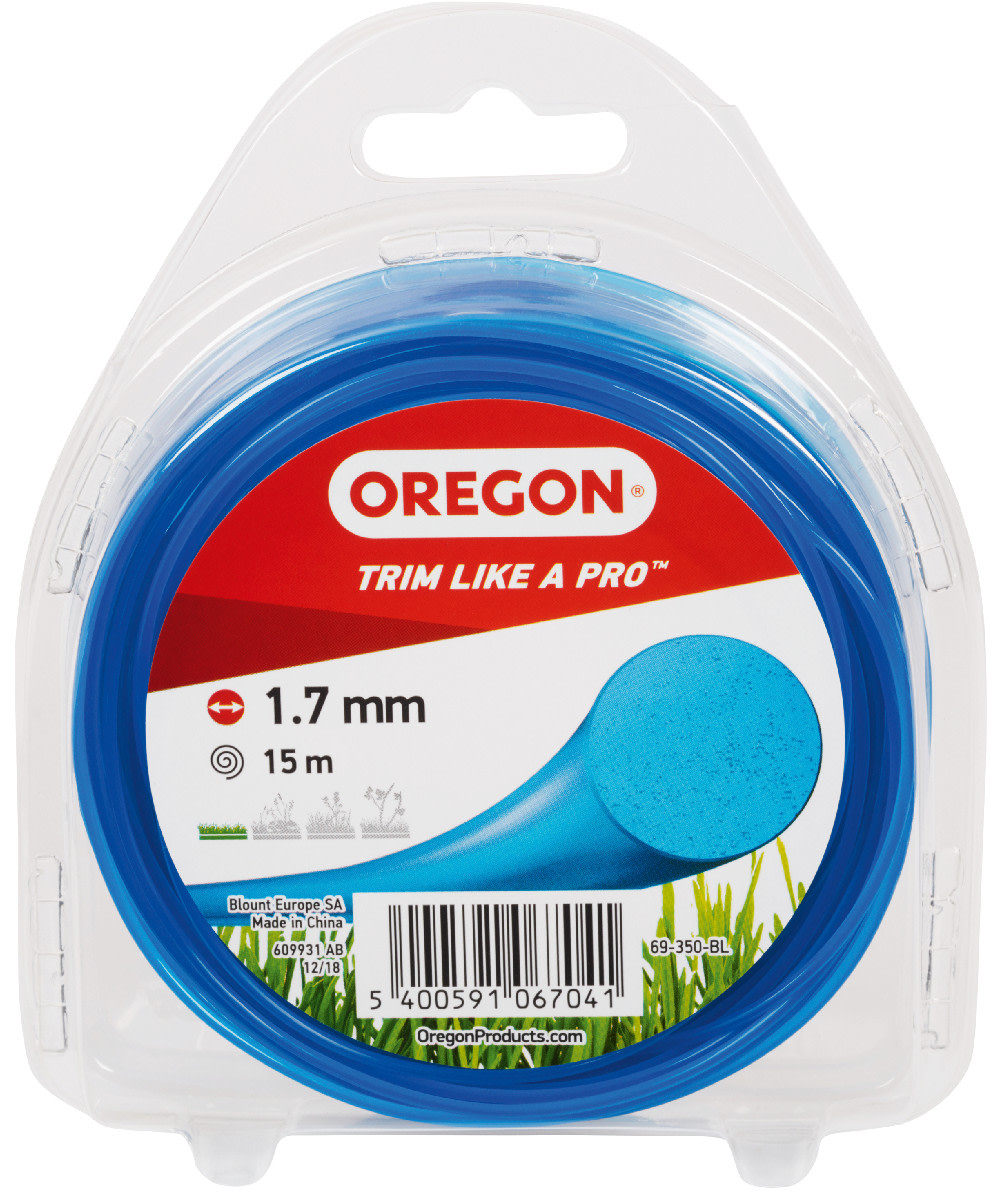 Oregon coloured Line maaidraad 1, 7 mm diameter, 15 m lengte - bij KOX online bestellen | 69-350-BL