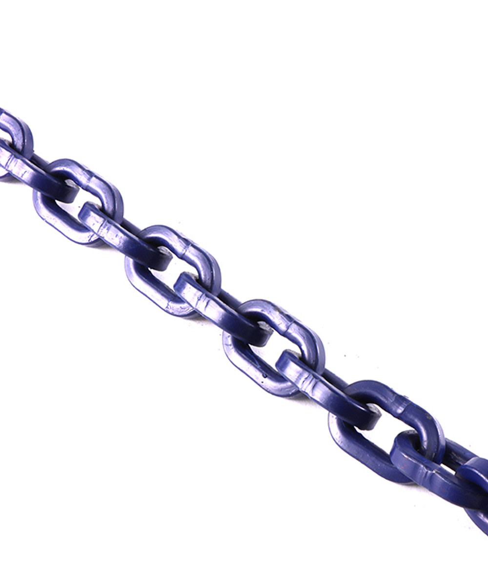 Vierkante ketting kwaliteit 10  tot 8 mm, MBK* 120 kN, toelaatbare trekkracht 6000 daN, lengte 5 m - bij KOX online bestellen | XXGLK-08-10-5M