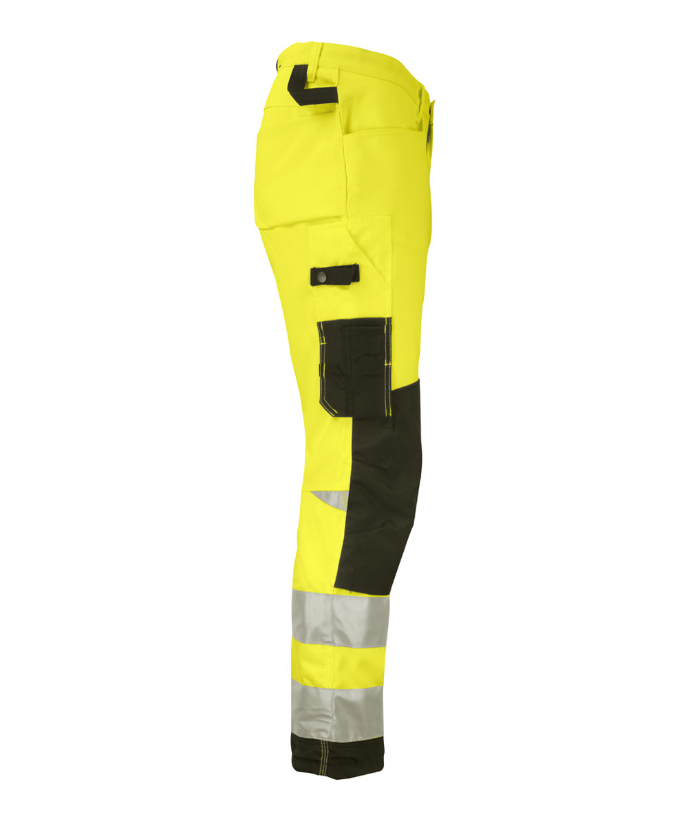 Jobman Arbeitshose HiVis 2221 Star Gelb/Schwarz - bei KOX online bestellen | XXJB2221G