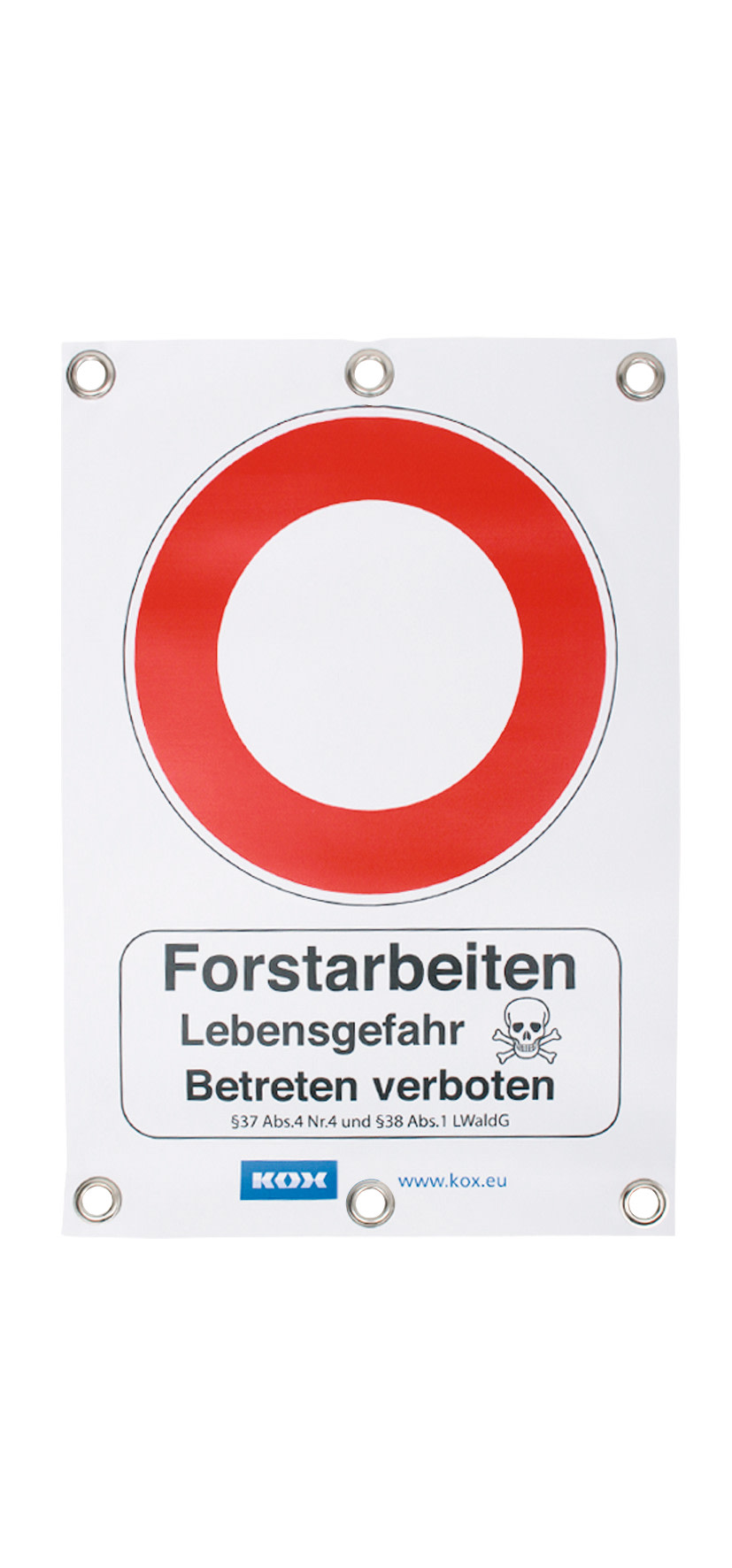 KOX Warn- / Absperrplane fr Forst und Jagd - bei KOX online bestellen | XX9732-D