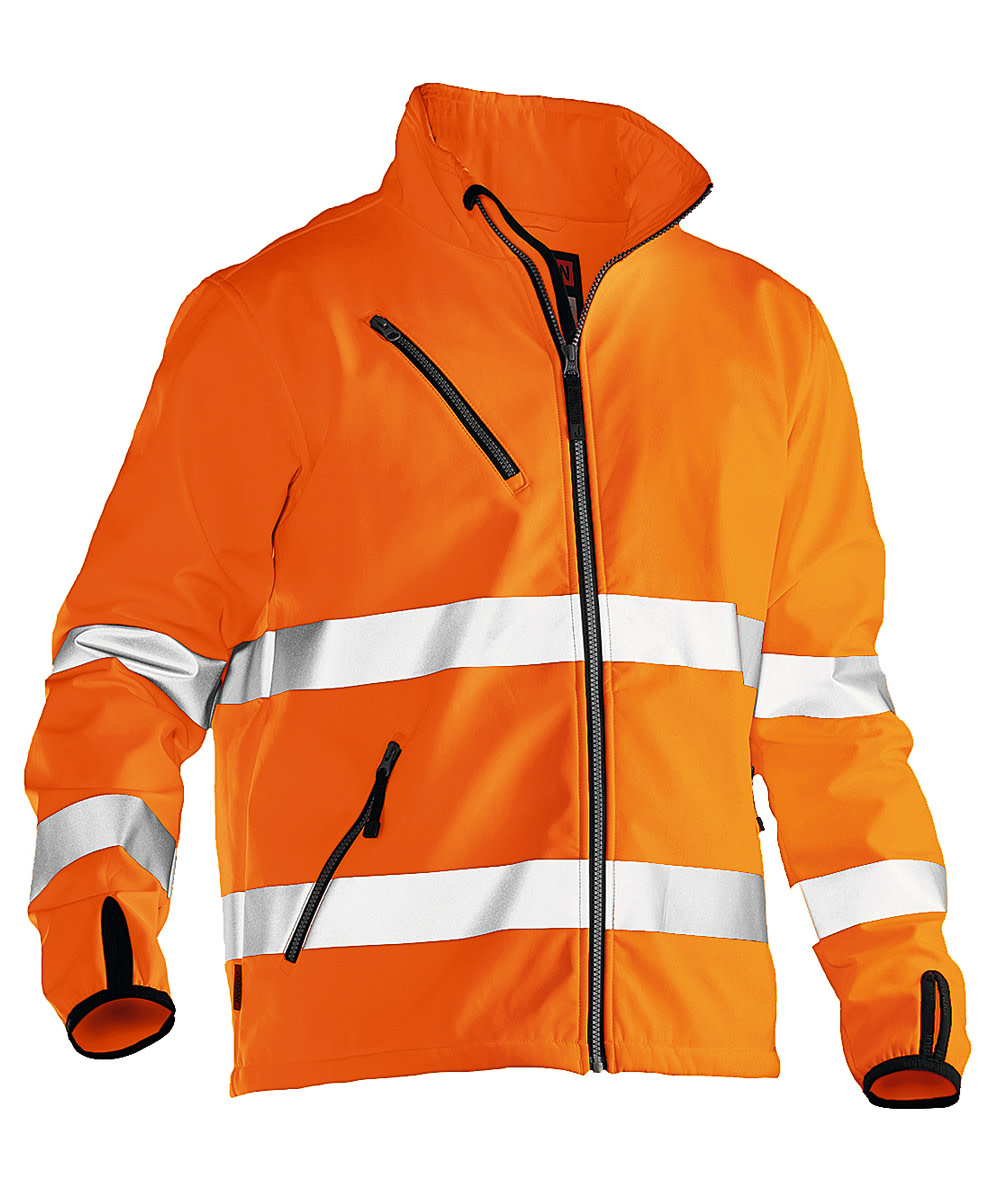 Jobman Softshelljacke HiVis 1202 Orange - bei KOX online bestellen | XXJB1202O